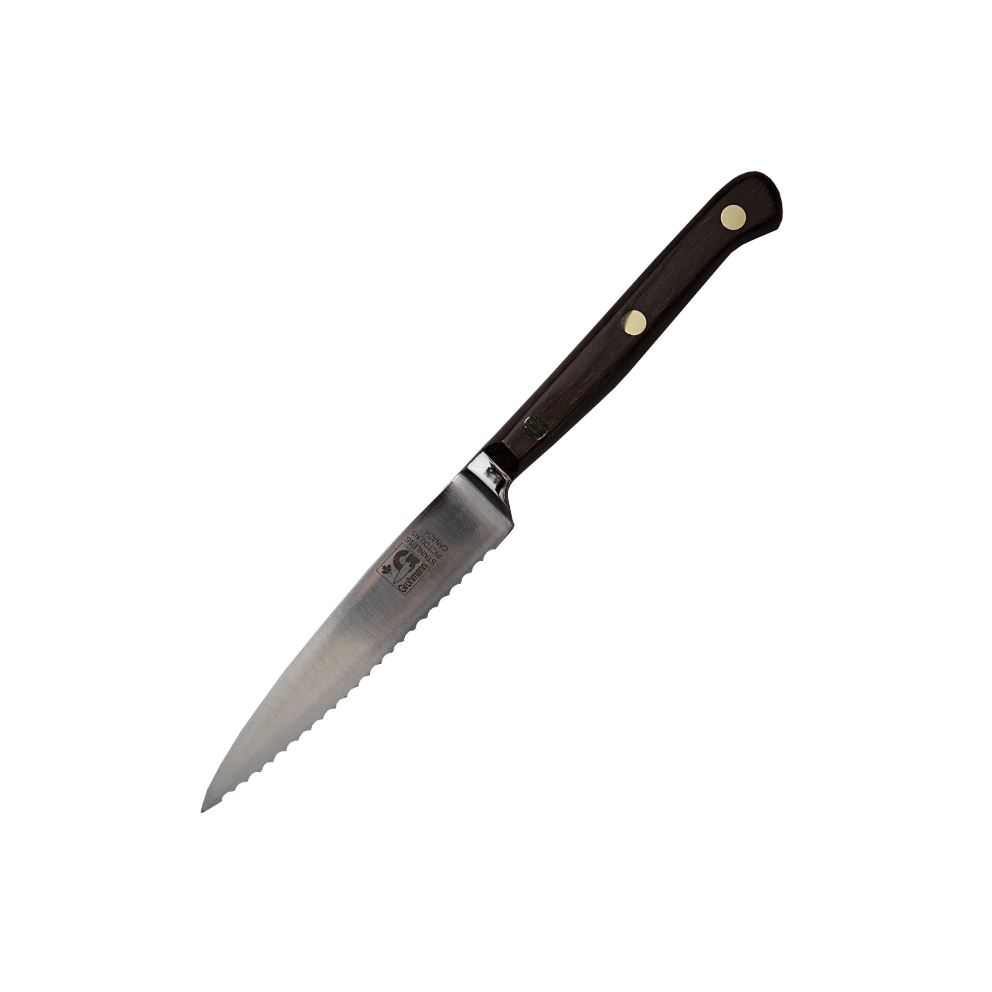 Grohmann Forged 4-Inch Tomato Knife with Rosewood Handle-0