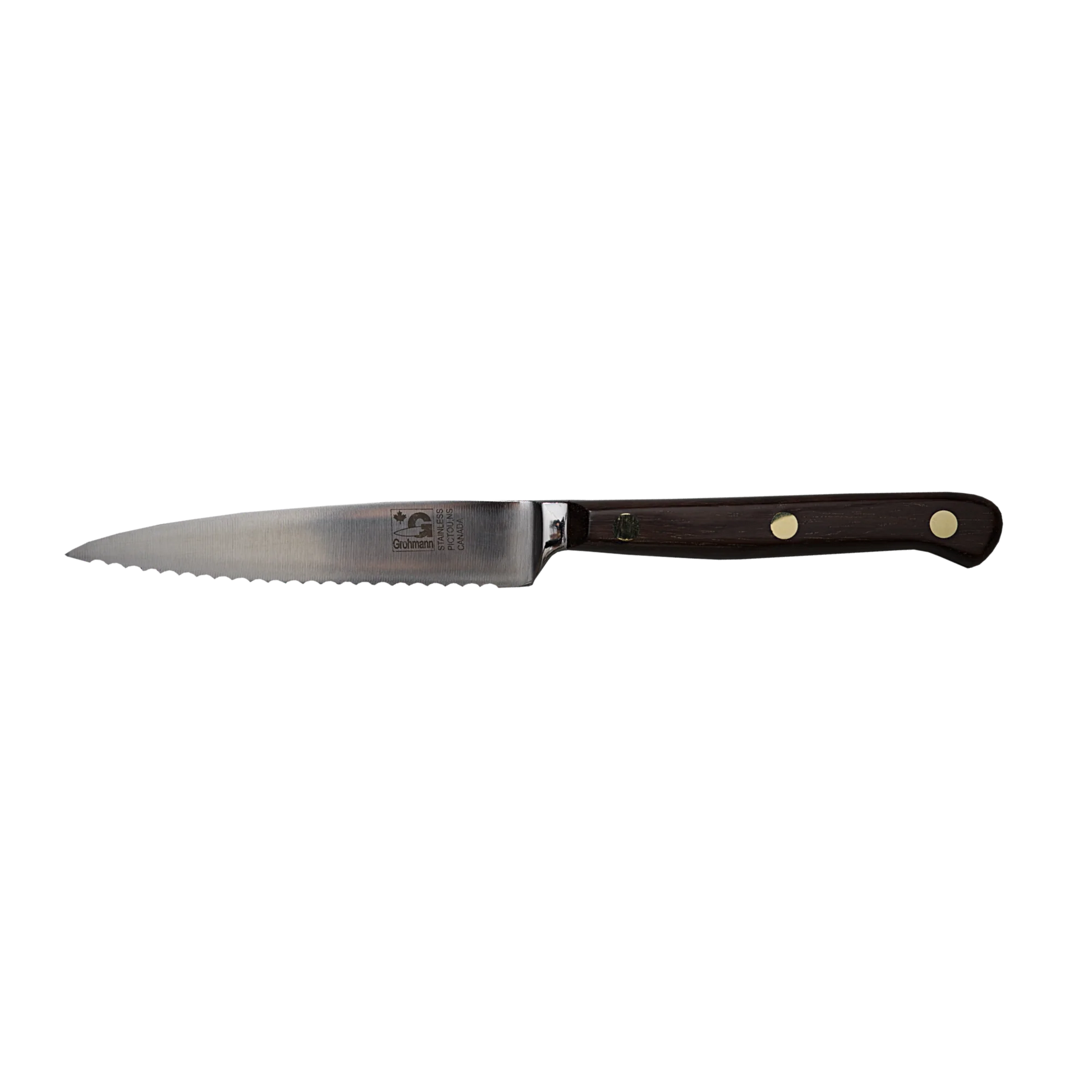 Grohmann Forged 4-Inch Tomato Knife with Rosewood Handle-3