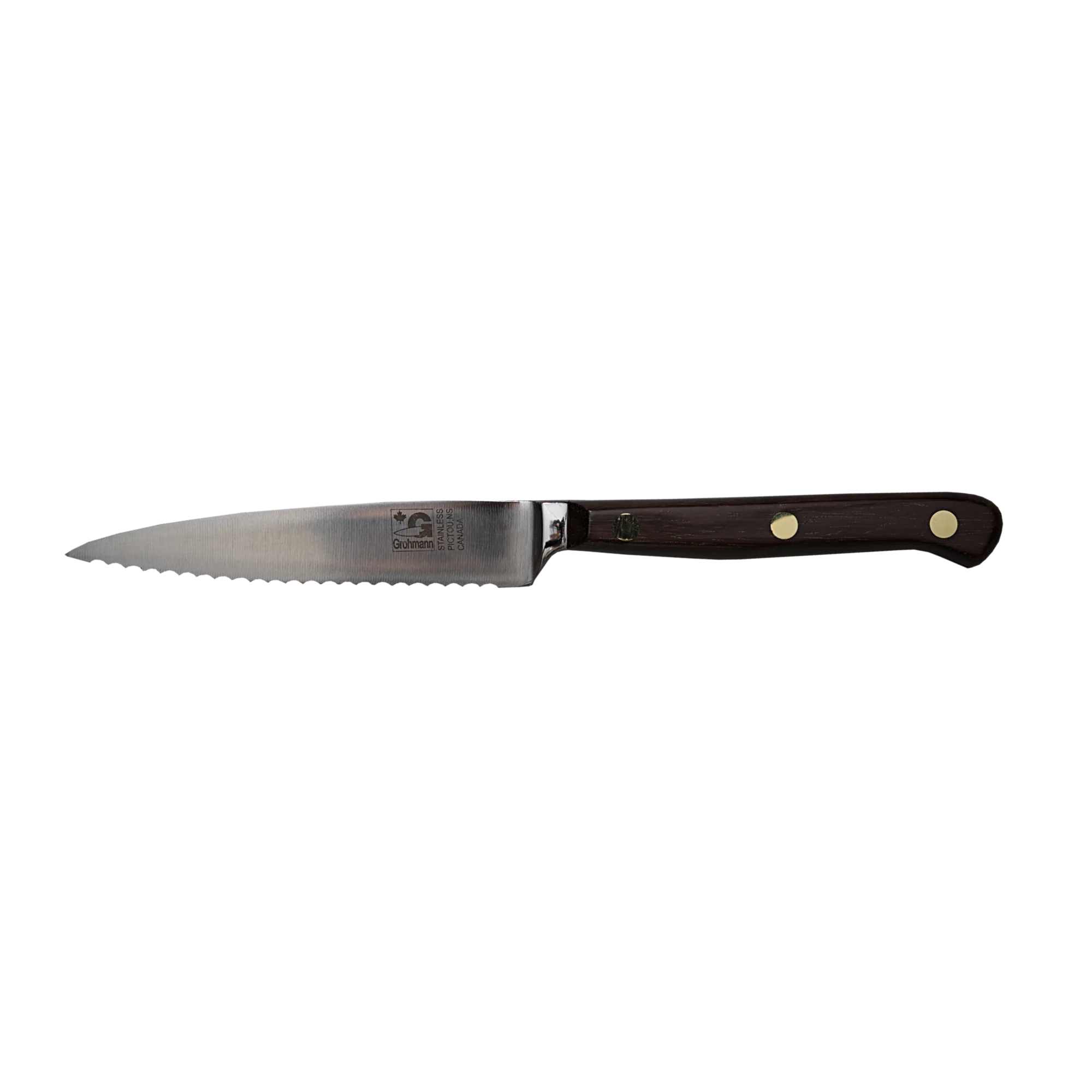 Grohmann Forged 4-Inch Tomato Knife with Rosewood Handle-3