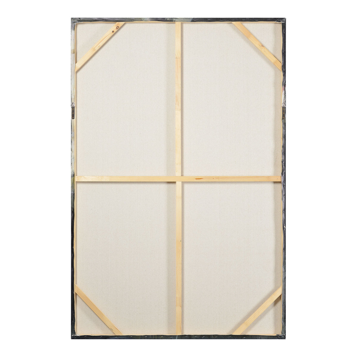 Gables 48" Wide Canvas Art, Off-white-Canvas Prints-DECOROLALA