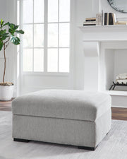 Gabyleigh Ottoman With Storage - Nickel-Storage Ottomans-DECOROLALA