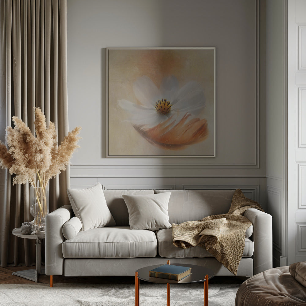 Gaille Gray Light as a Feather Wall Art-canvas-DECOROLALA