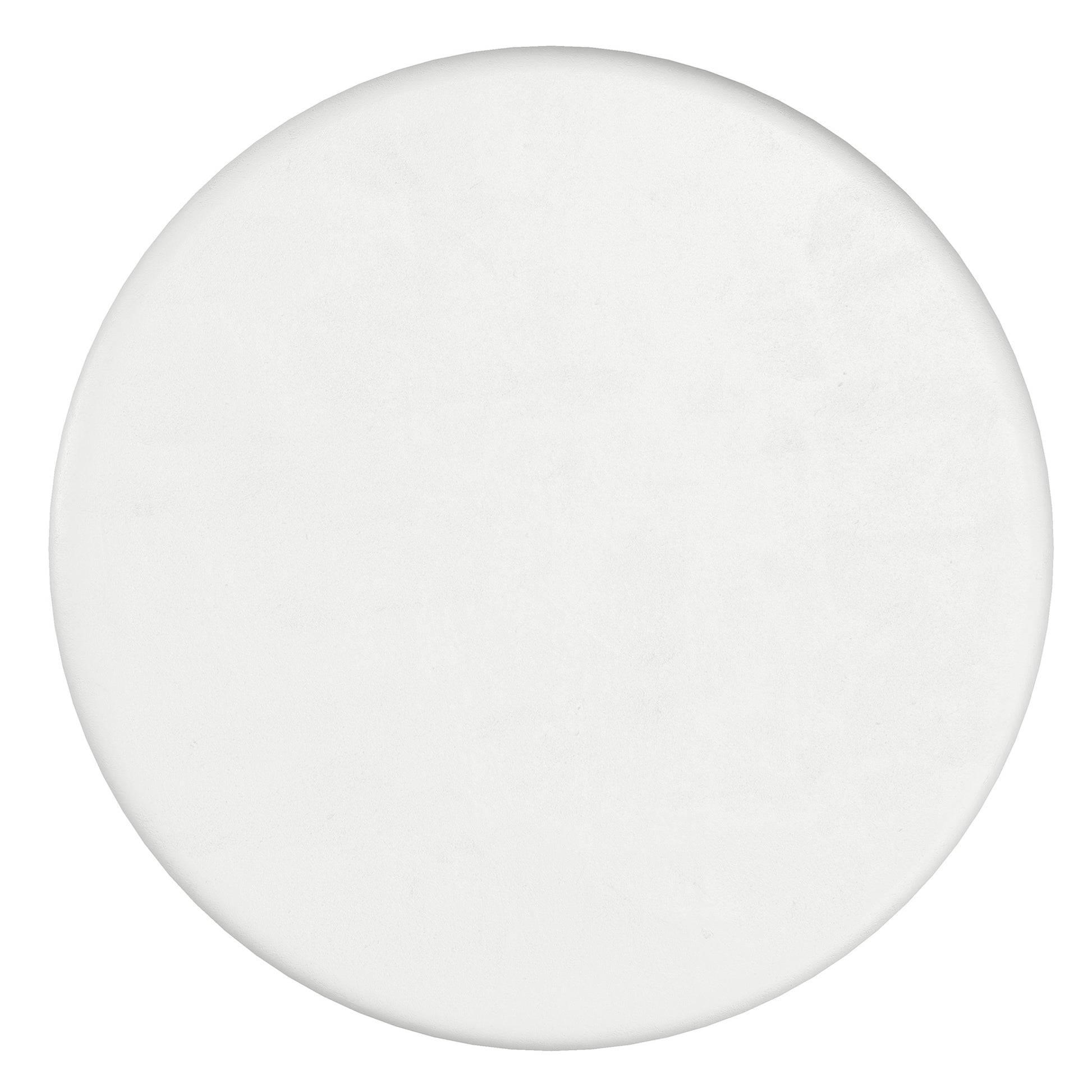Galio White Cement Accent Table - Modern Side Table-DECOROLALA