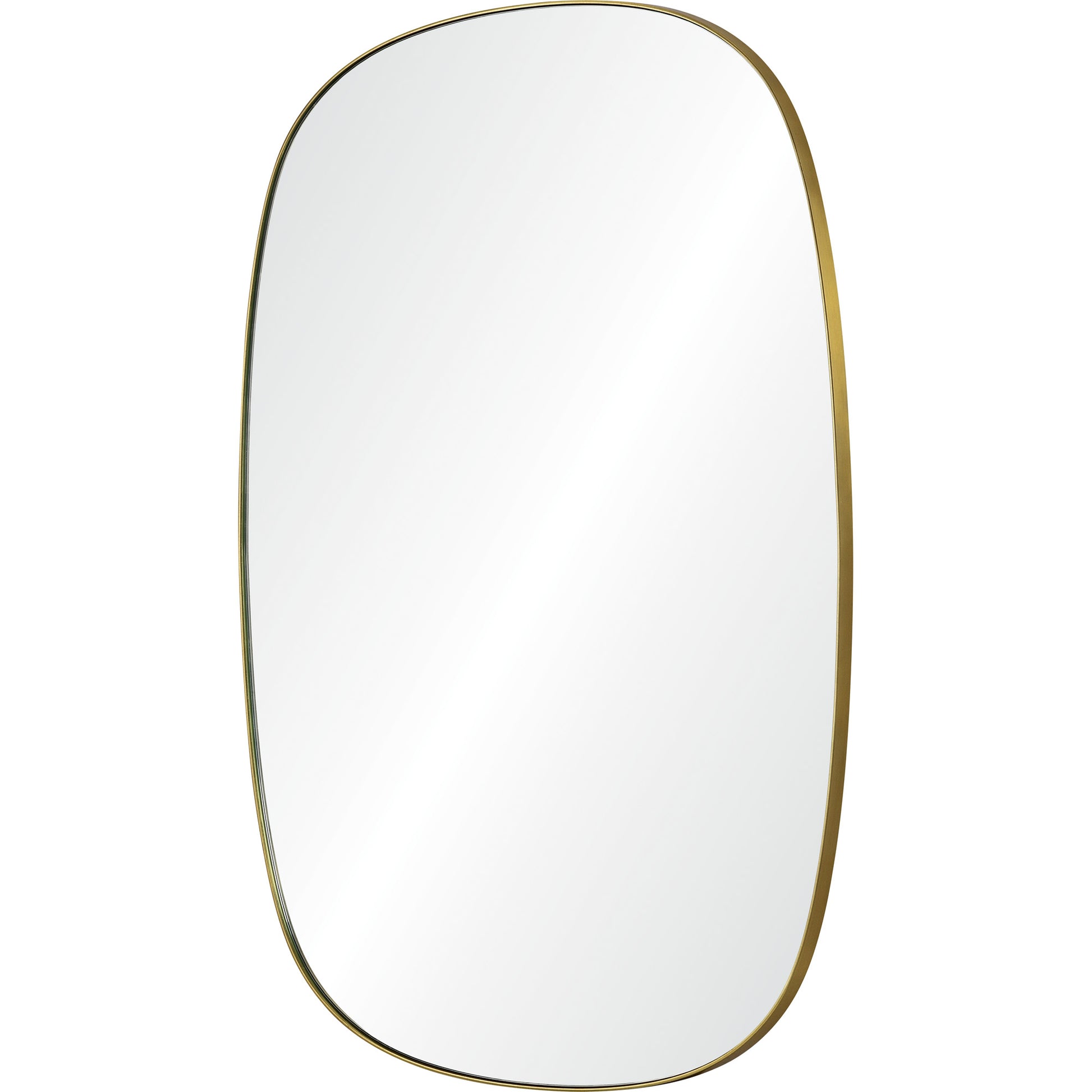 Gallegos 36" Tall Rectangle Wall Mirror, Yellow-Mirror-DECOROLALA