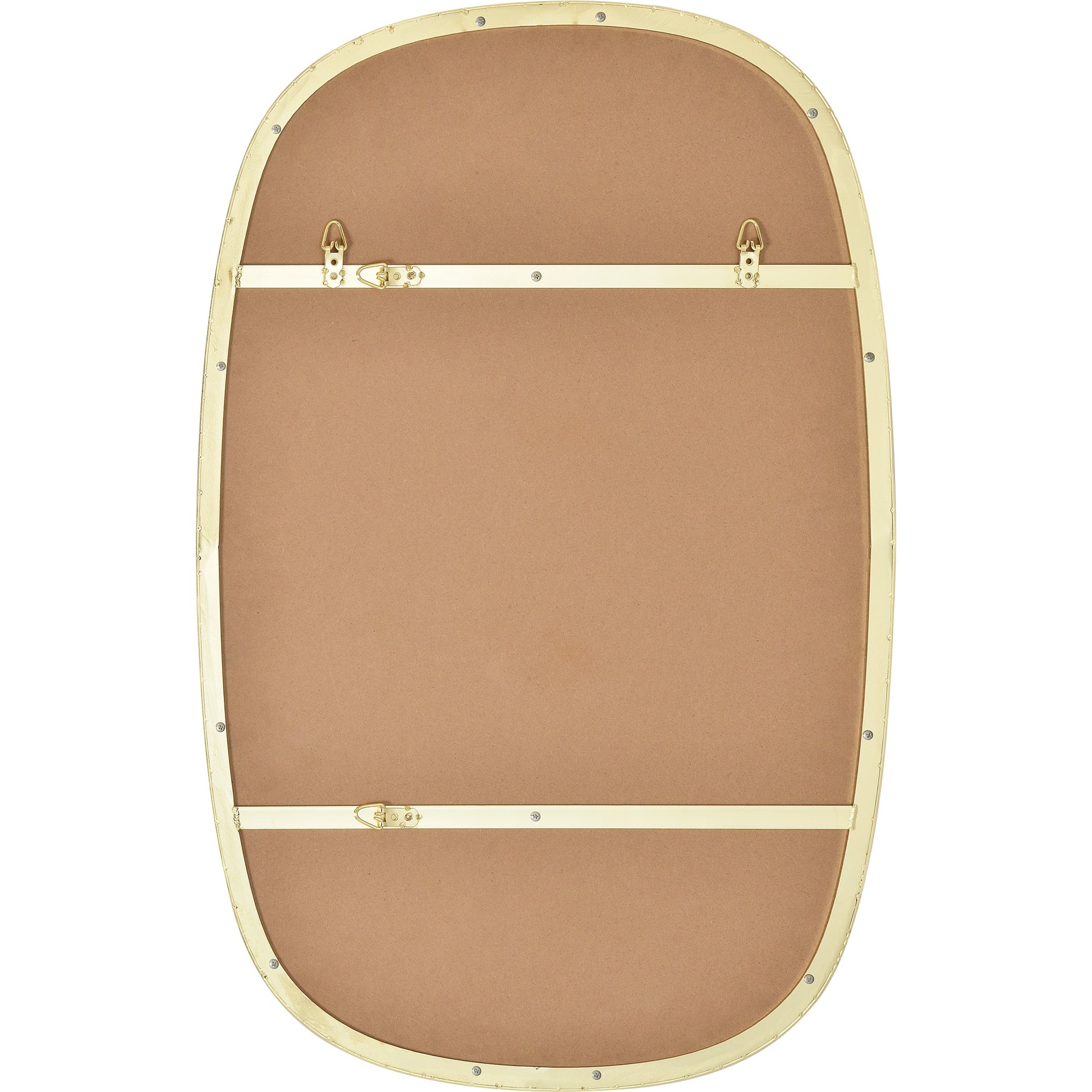 Gallegos 36" Tall Rectangle Wall Mirror, Yellow-Mirror-DECOROLALA