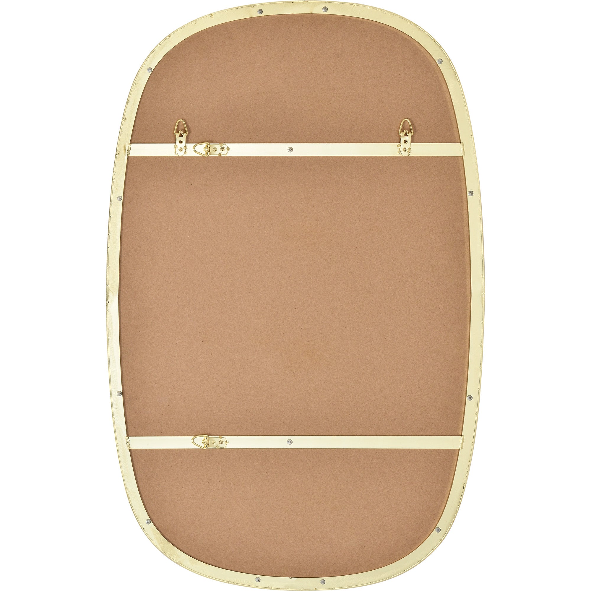 Gallegos 36" Tall Rectangle Wall Mirror, Yellow-Mirror-DECOROLALA