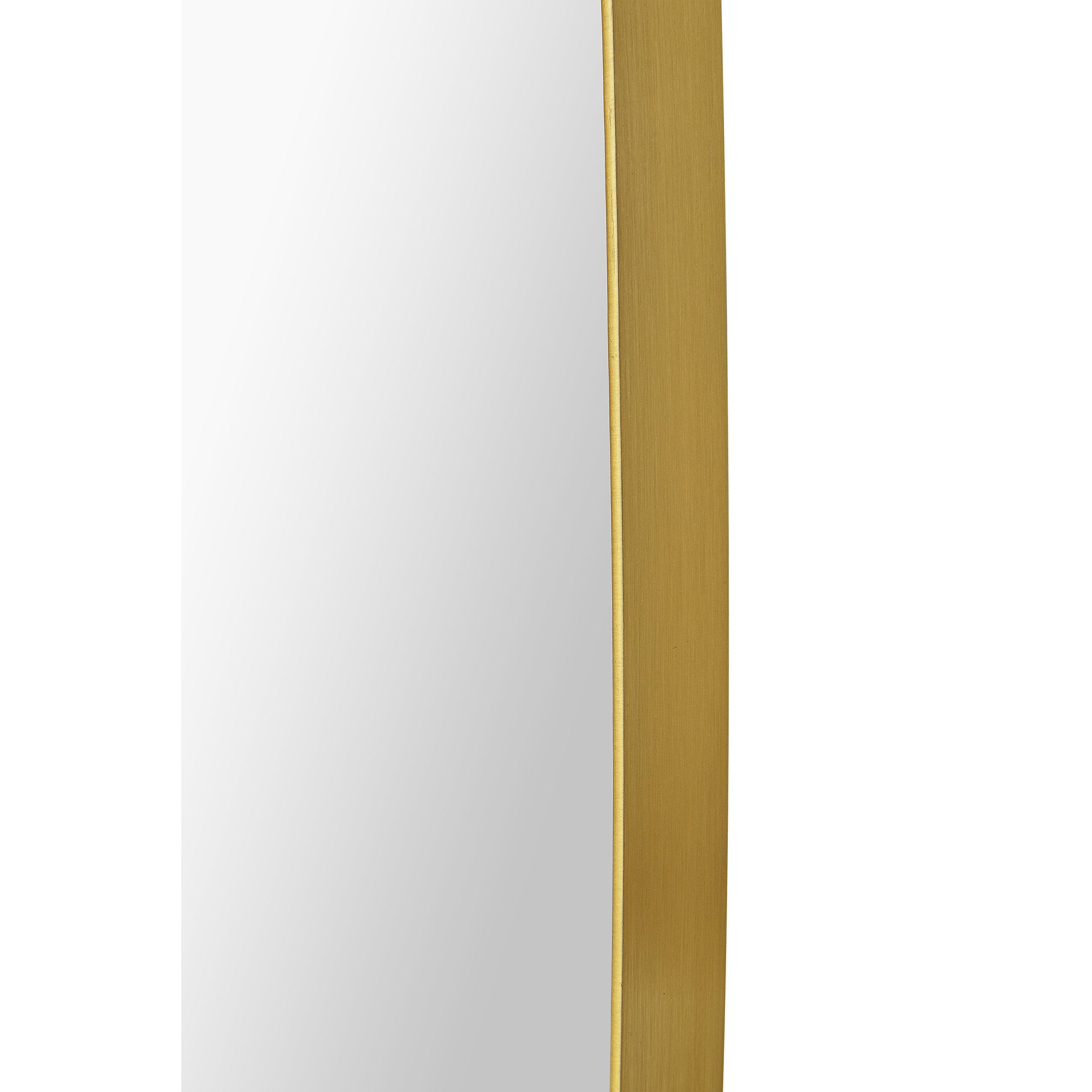 Gallegos 36" Tall Rectangle Wall Mirror, Yellow-Mirror-DECOROLALA