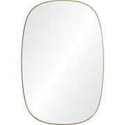 Gallegos 36" Tall Rectangle Wall Mirror, Yellow-Mirror-DECOROLALA