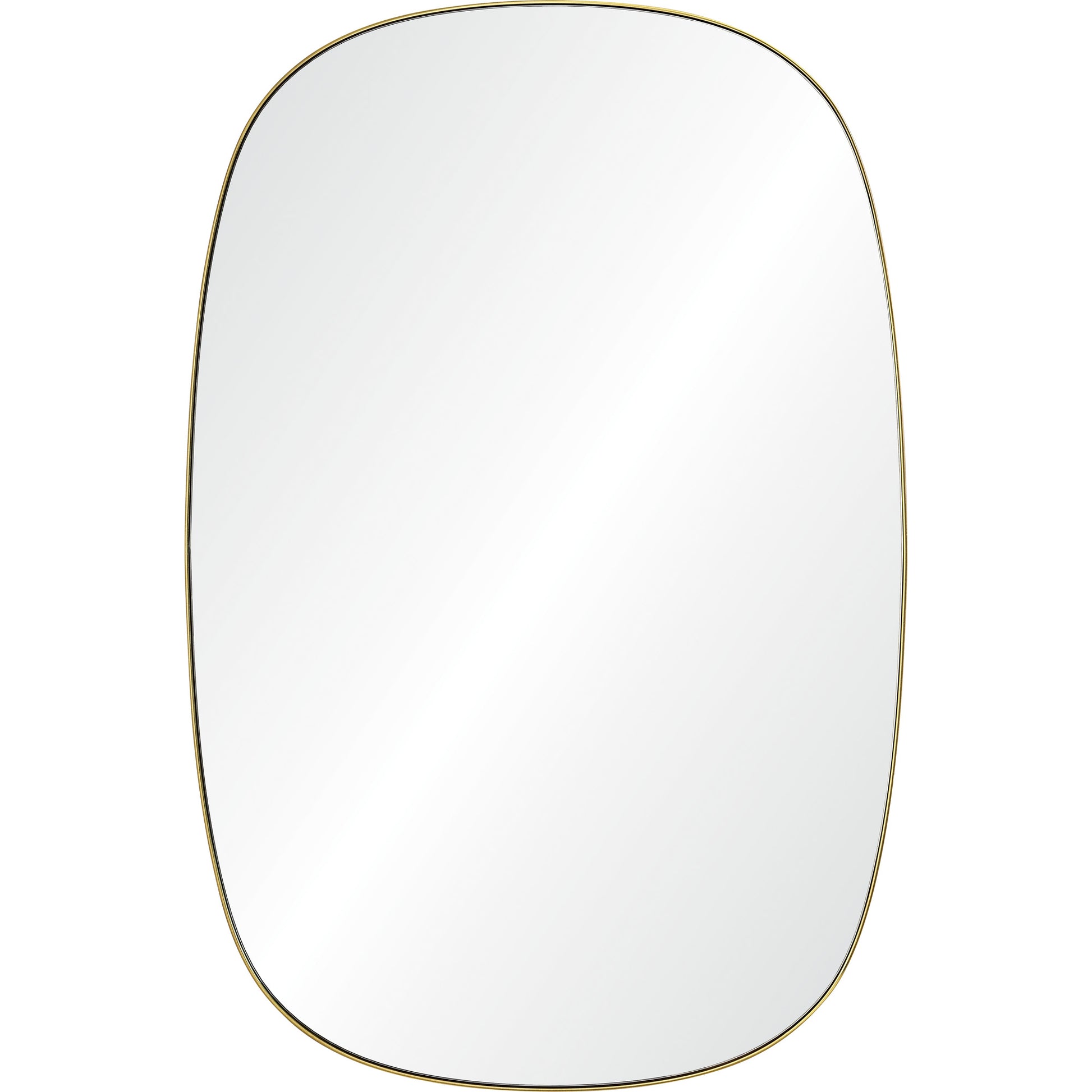 Gallegos 36" Tall Rectangle Wall Mirror, Yellow-Mirror-DECOROLALA
