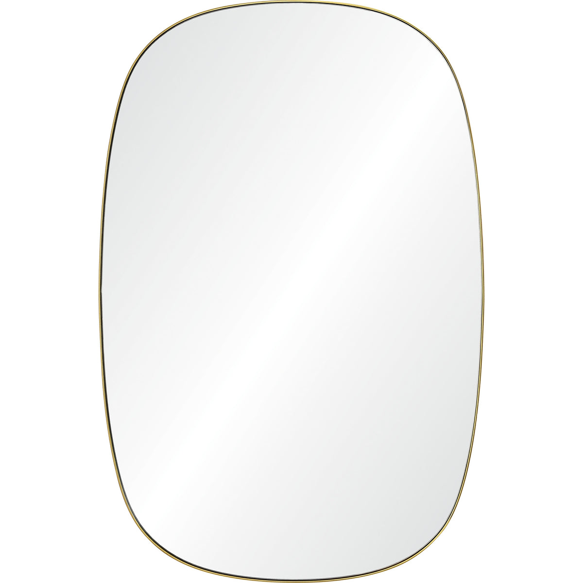 Gallegos 36" Tall Rectangle Wall Mirror, Yellow-Mirrors-DECOROLALA