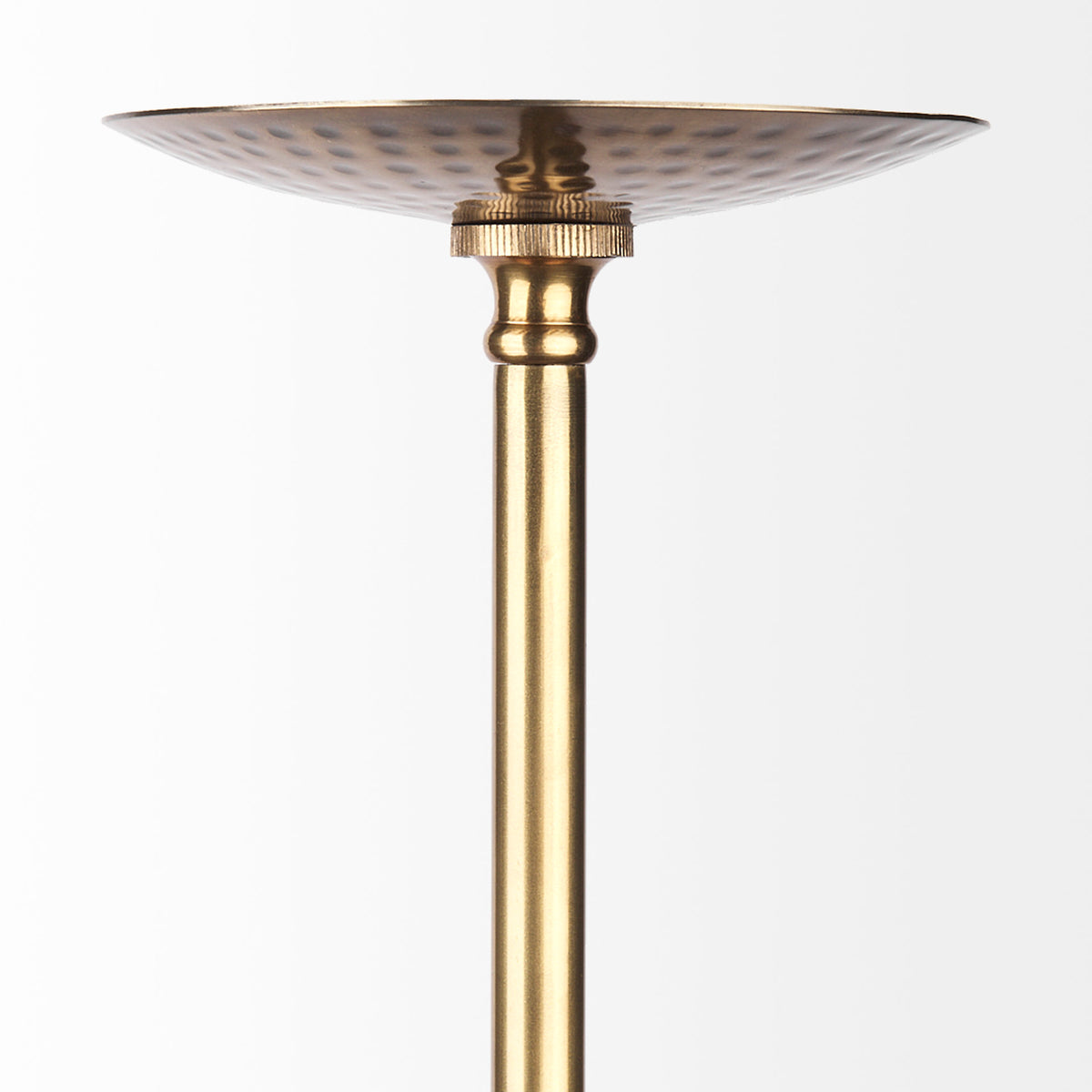 Garnet 13L x 13W Gold Hammered Metal Pendant Light-Pendant Lighting-DECOROLALA