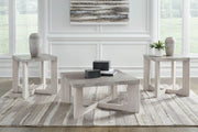 Garnilly Occasional Table Set 3-Piece Whitewash-Table Sets-DECOROLALA