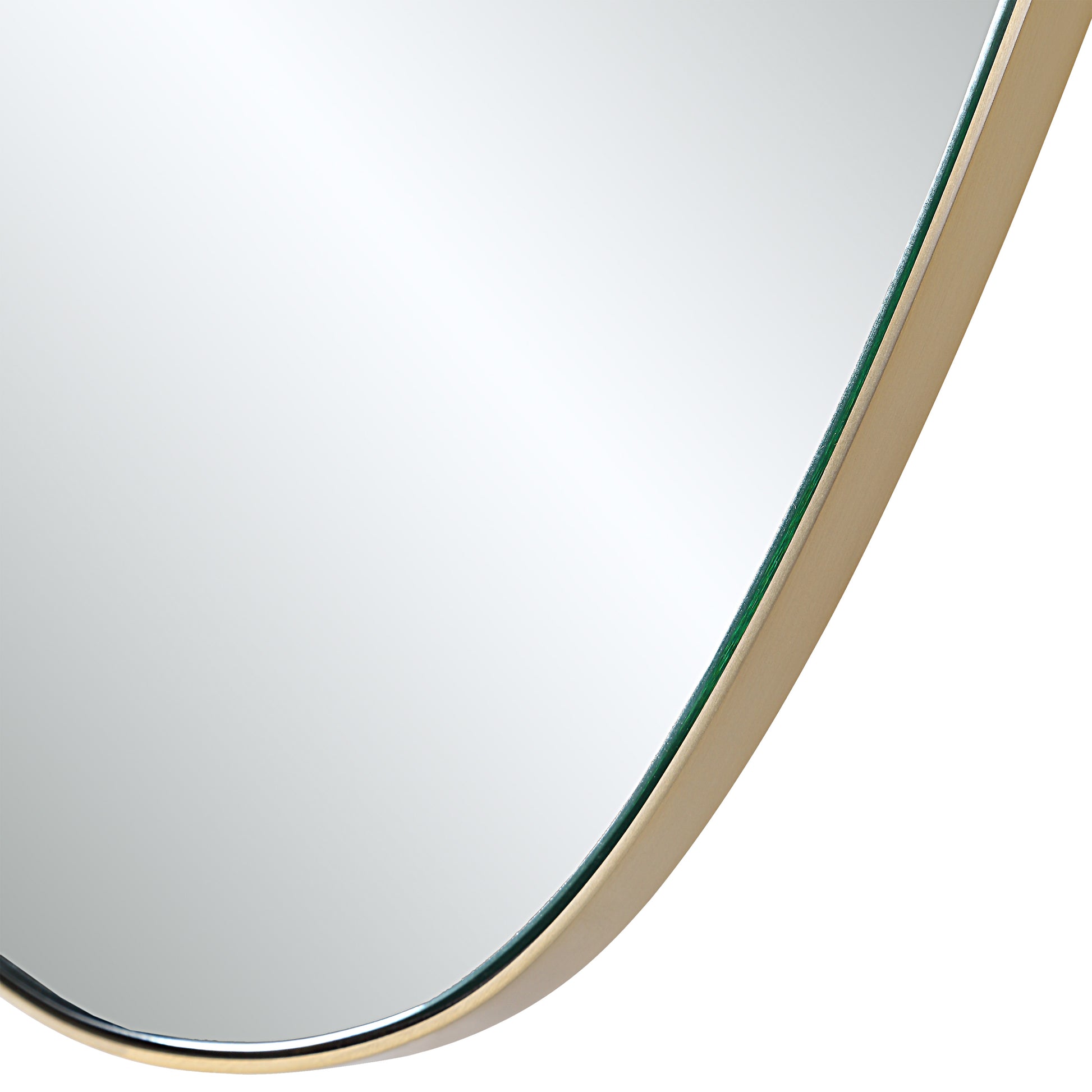 Gatella 36" H x 23" W Wall Mirror, Yellow-Mirror-DECOROLALA