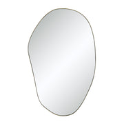 Gatella 36" H x 23" W Wall Mirror, Yellow-Mirror-DECOROLALA