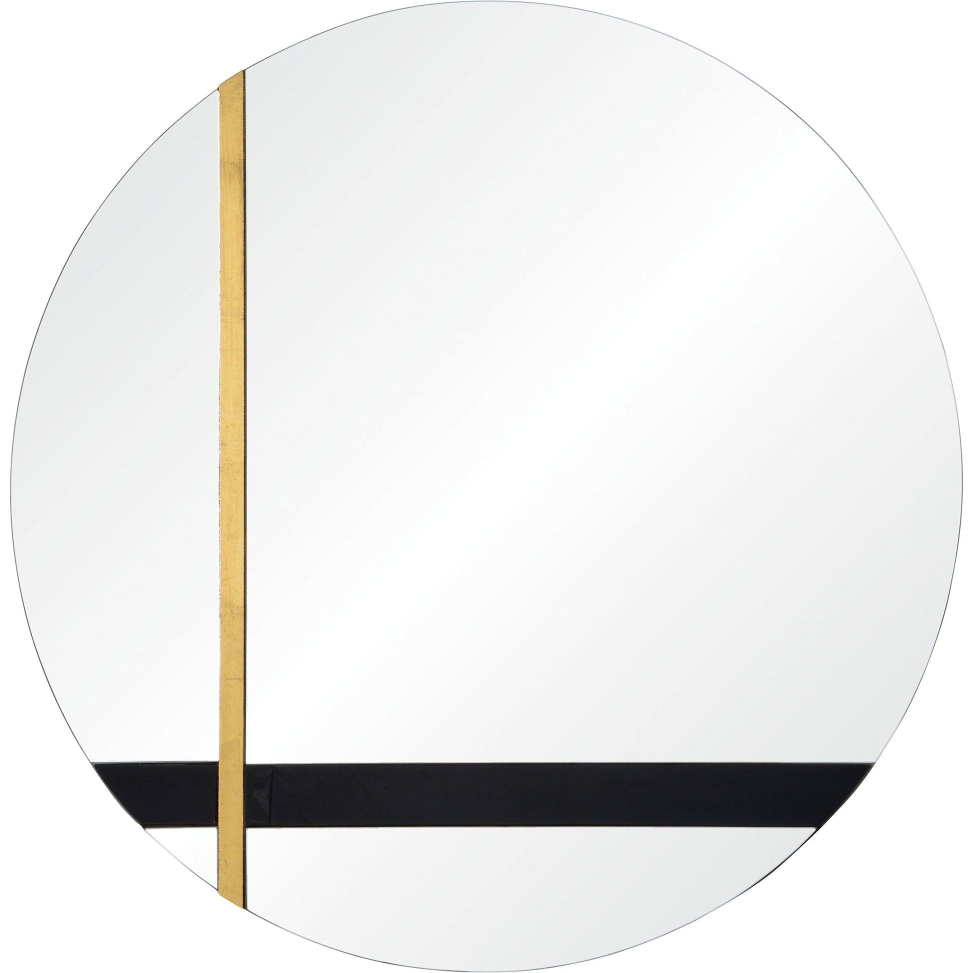 Gavin 30" Tall Round Wall Mirror-Mirror-DECOROLALA