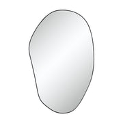 Gela 36" H x 23" W Wall Mirror, Black-Mirror-DECOROLALA