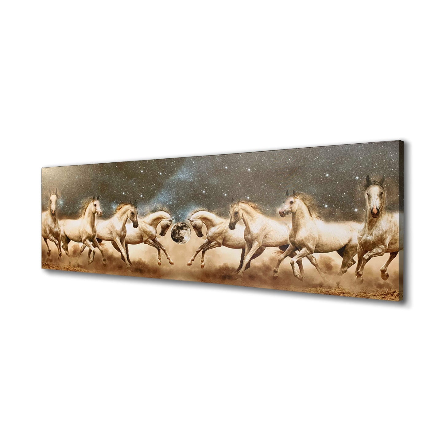 Genesis of a Unicorn Fine-Horse Canvas 72x24-Wall Art-DECOROLALA