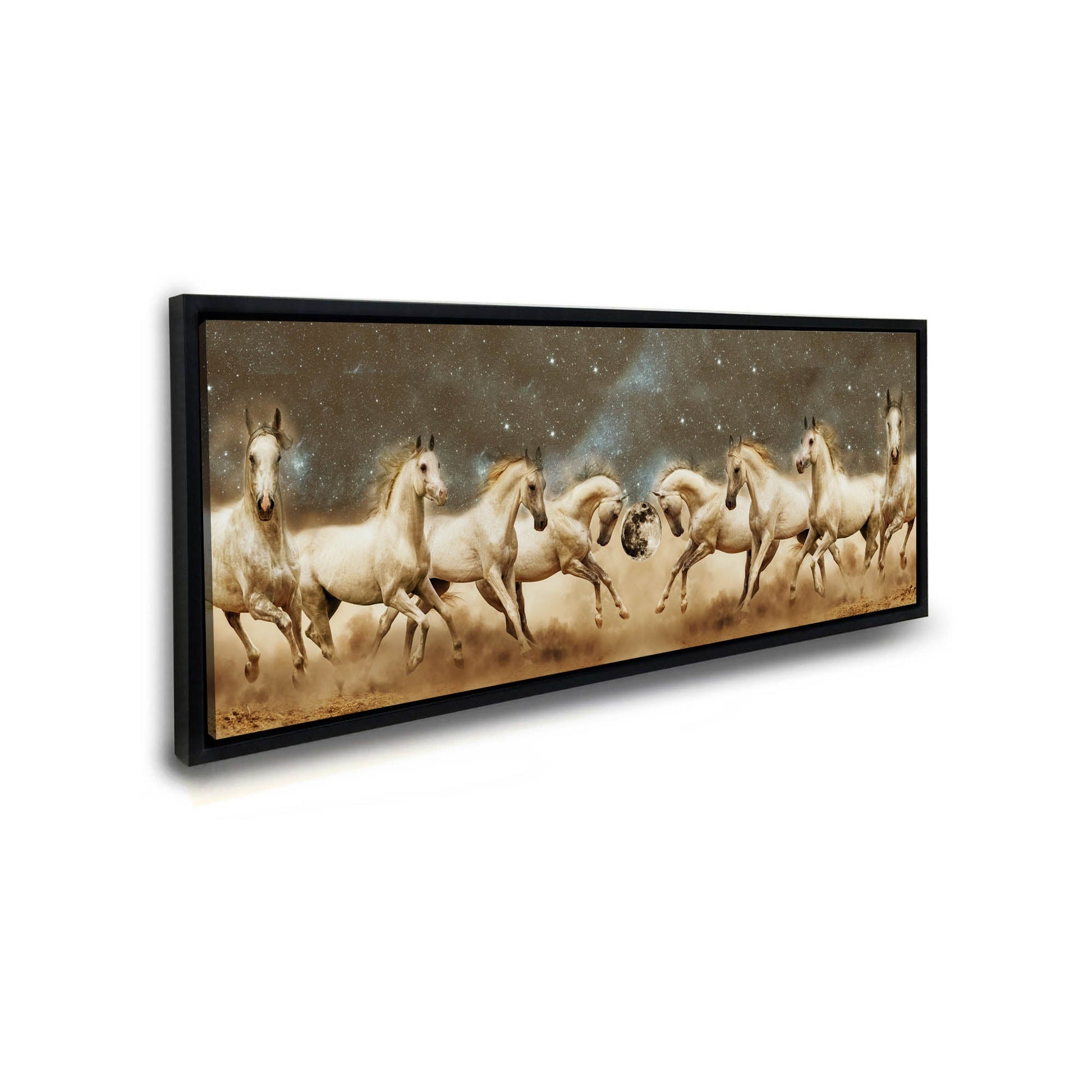 Genesis of a Unicorn Fine-Horse Canvas 72x24-Wall Art-DECOROLALA
