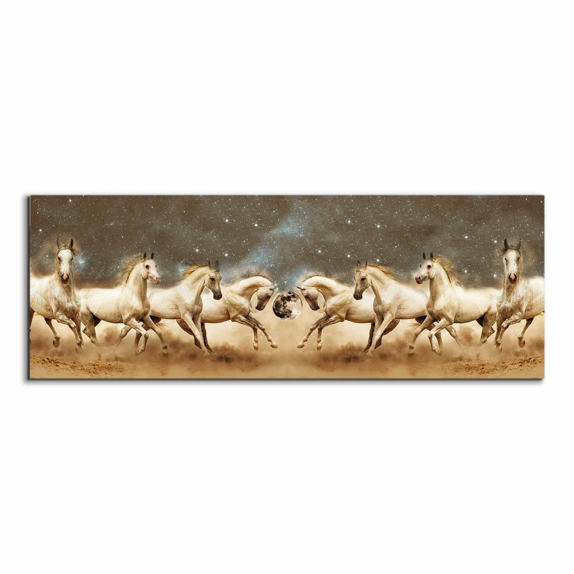 Genesis of a Unicorn Fine-Horse Canvas 72x24-Wall Art-DECOROLALA