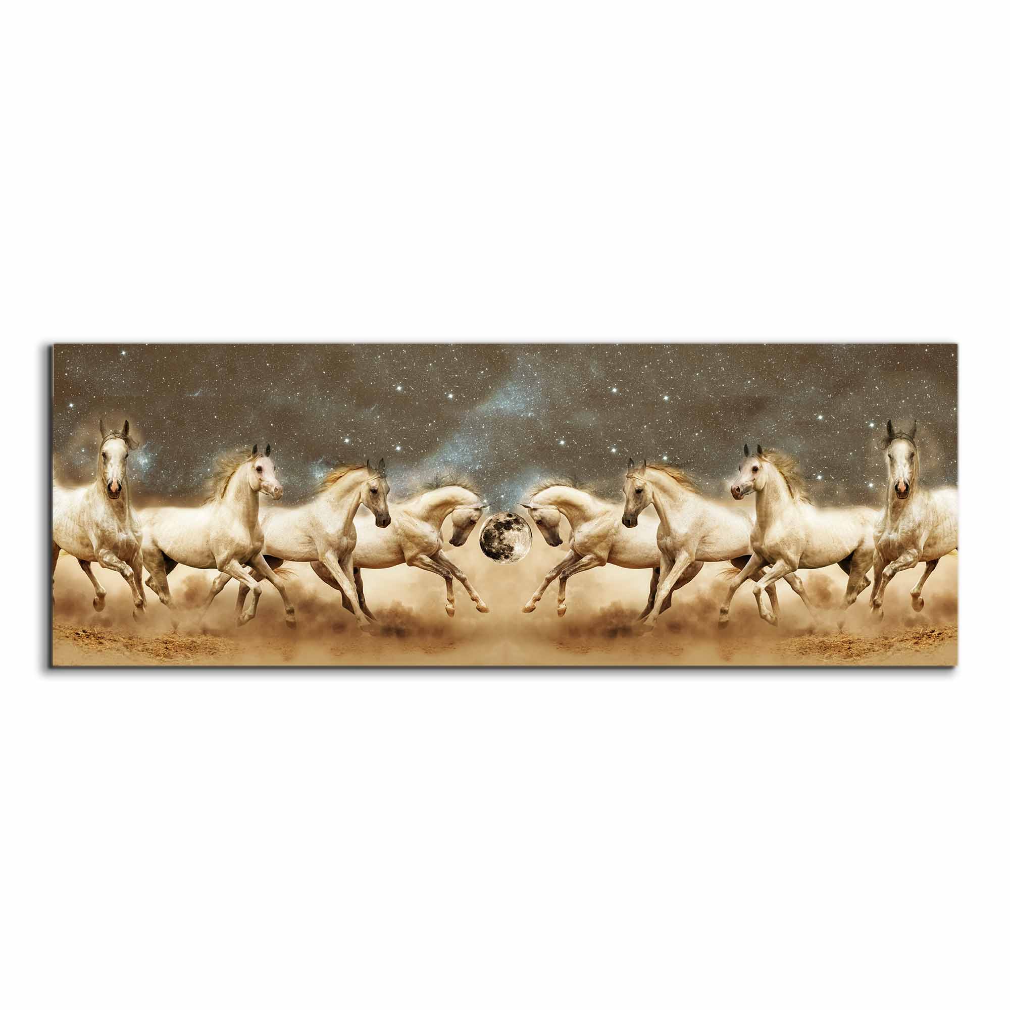 Genesis of a Unicorn Fine-Horse Canvas 72x24-Wall Art-DECOROLALA