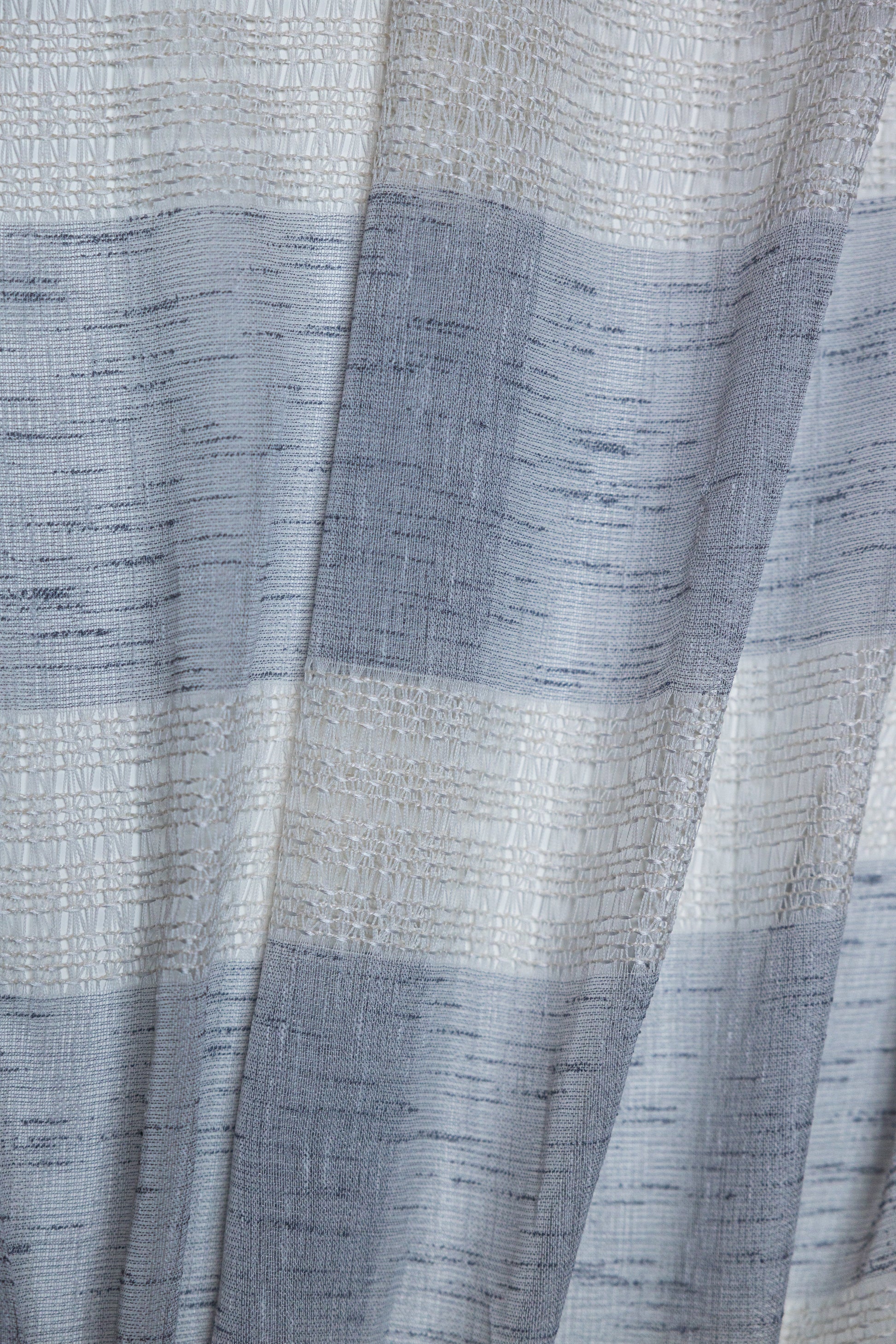 Geneva Jacquard Sheer Grommet Curtain-Curtains-DECOROLALA