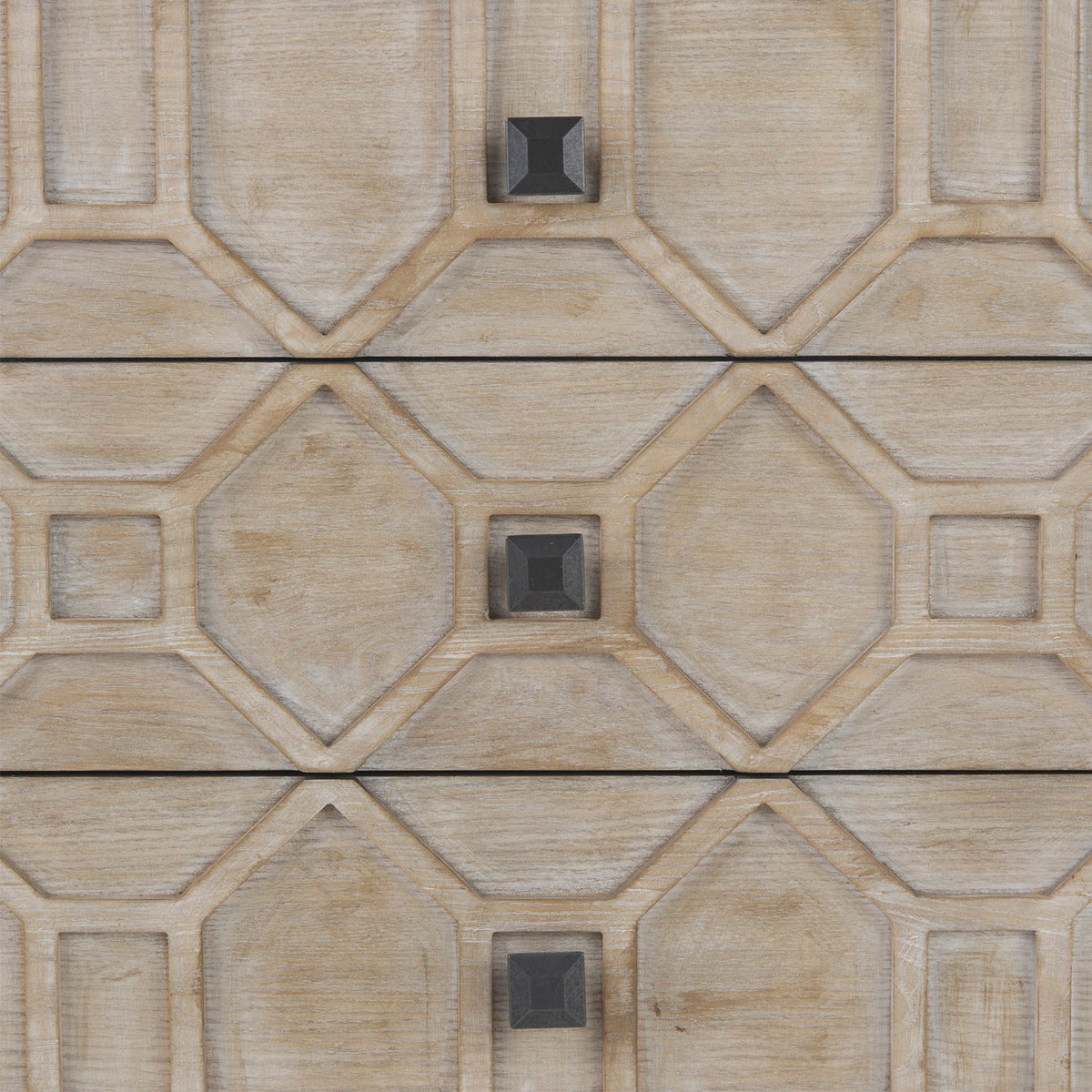 Genevieve II 70x15.8 Fir Veneer W/Gold Metal Frame Base 9 Drawer Sideboard-Sideboards & Buffets-DECOROLALA