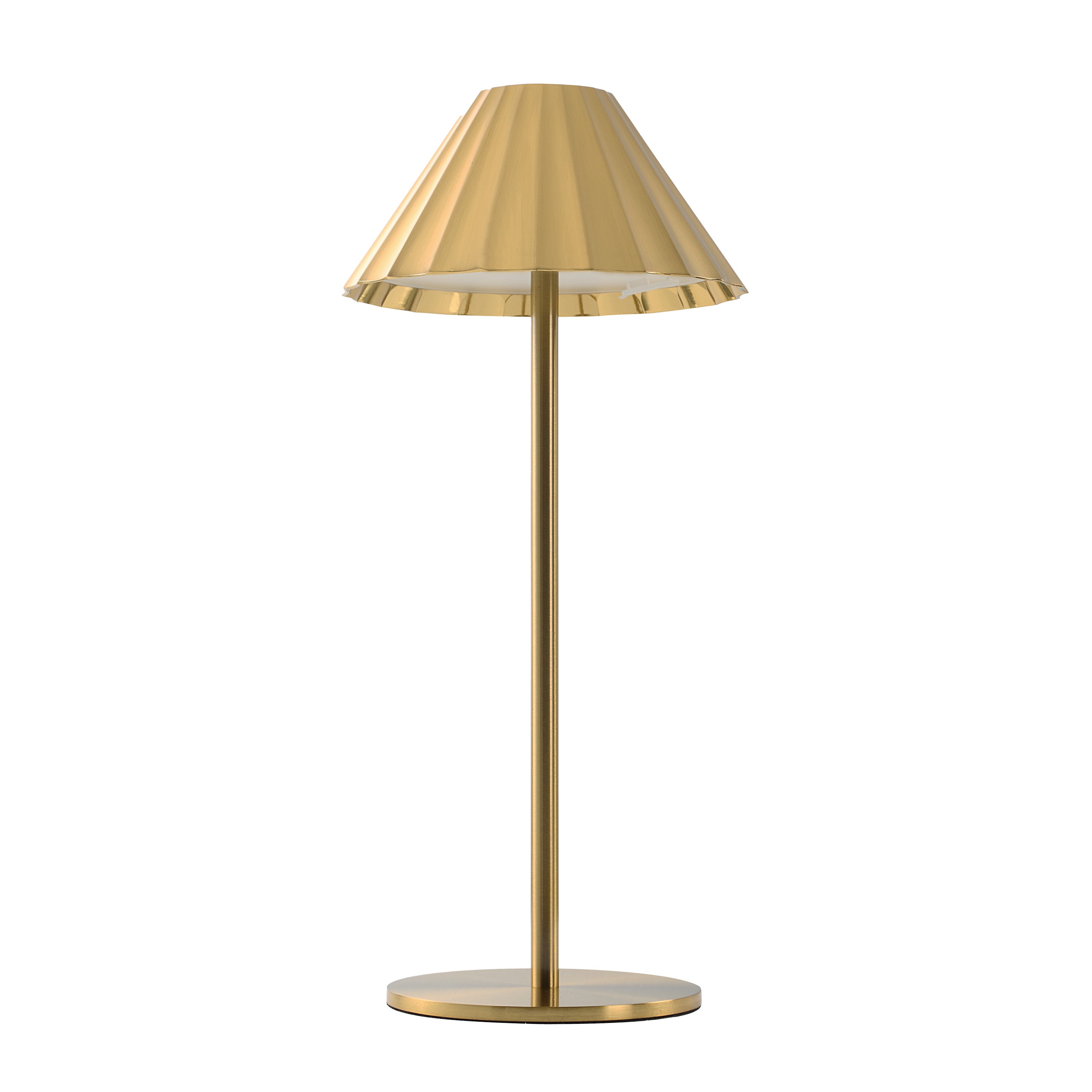 Ginevra 12.6" Battery LED Table Lamp, Yellow-Table Lamp-DECOROLALA
