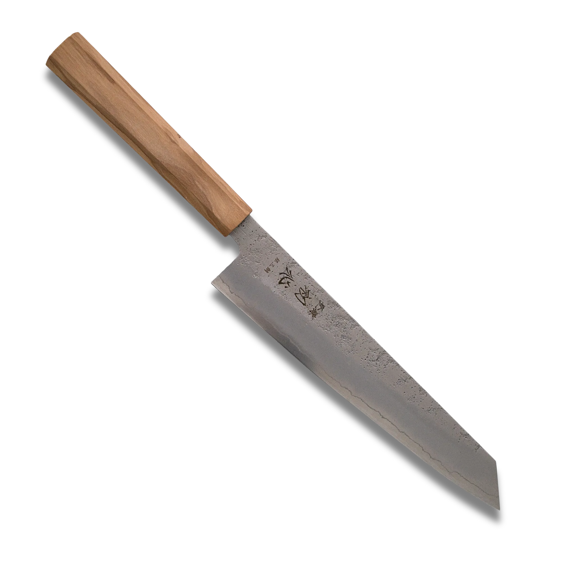 Ginrei Silver3 Kiritsuke Gyuto 205mm Olive Wood-KIRITUKE-DECOROLALA