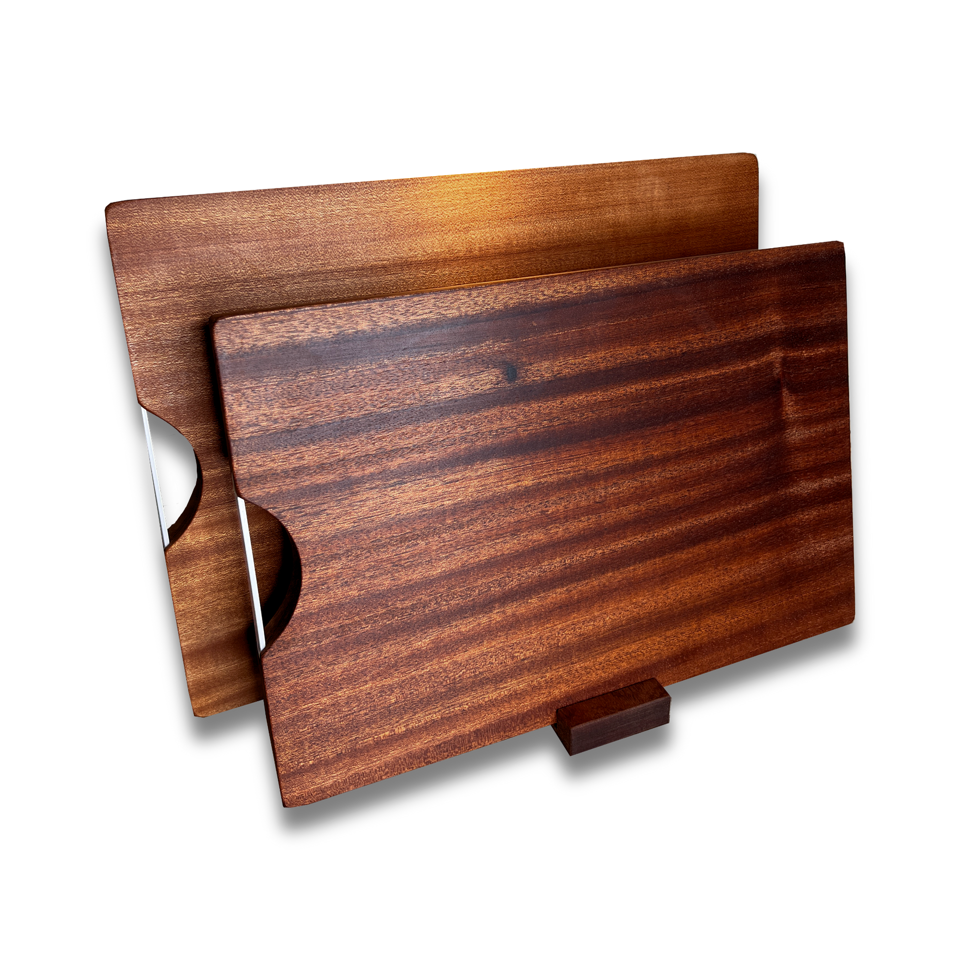 Ginza Pro Ebony Wood Cutting Board Bundle-Accessories-DECOROLALA
