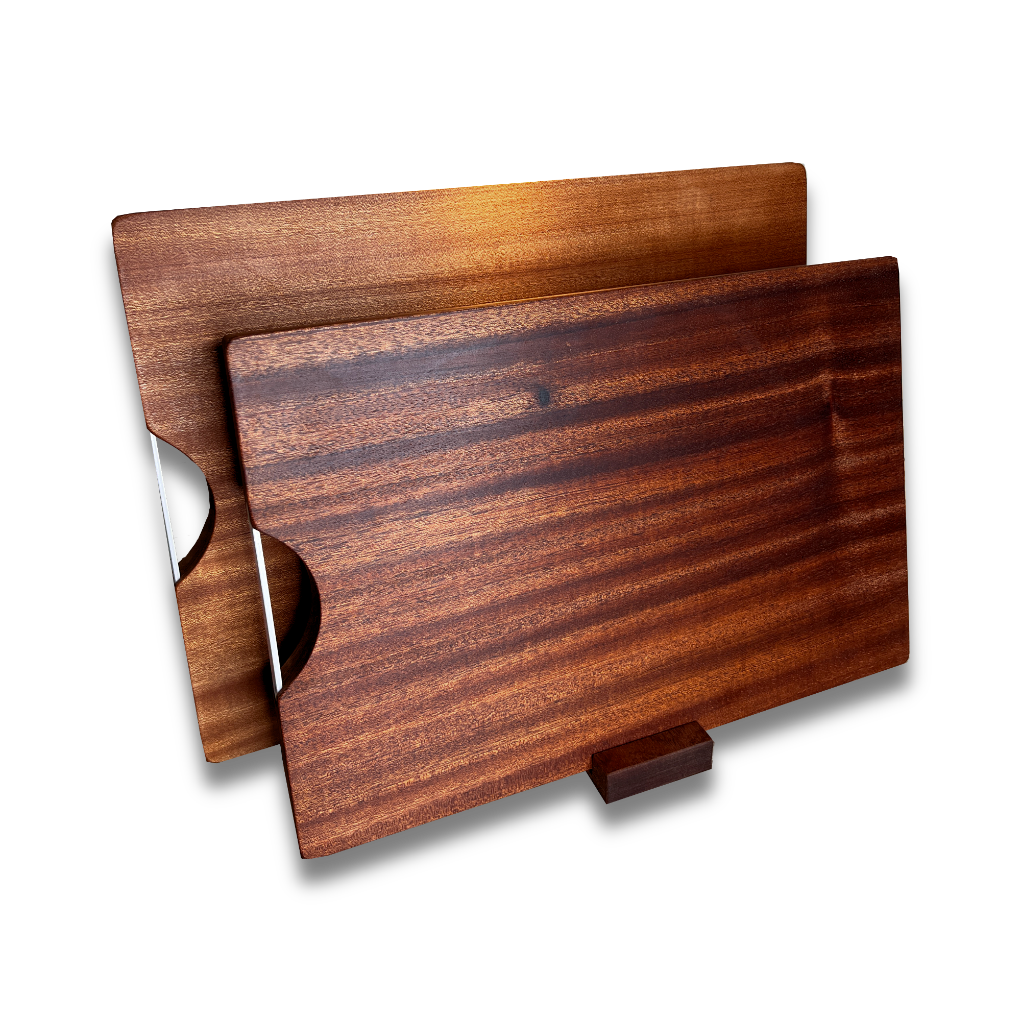 Ginza Pro Ebony Wood Cutting Board Bundle-Accessories-DECOROLALA