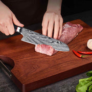 Ginza Pro Ebony Wood Cutting Board Bundle-Accessories-DECOROLALA