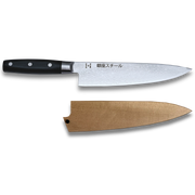 Ginza Steel Hayami 200mm Gyuto Knife with Ho Wood Sheath Bundle-Kitchen Knife-DECOROLALA