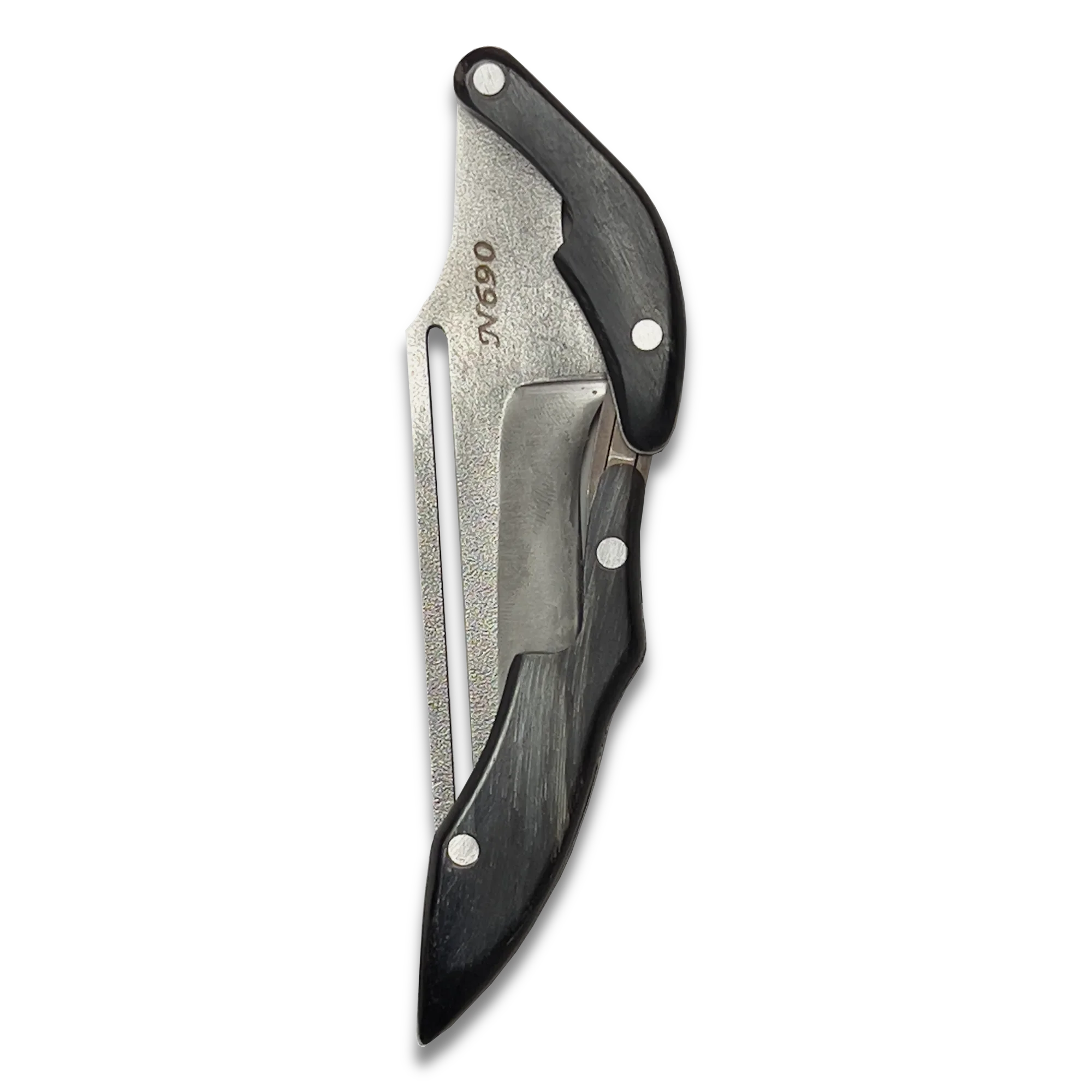 Ginza Steel - X Fold N690 Blade Folding Knife with Ram Horn handle-Folding Knife-DECOROLALA