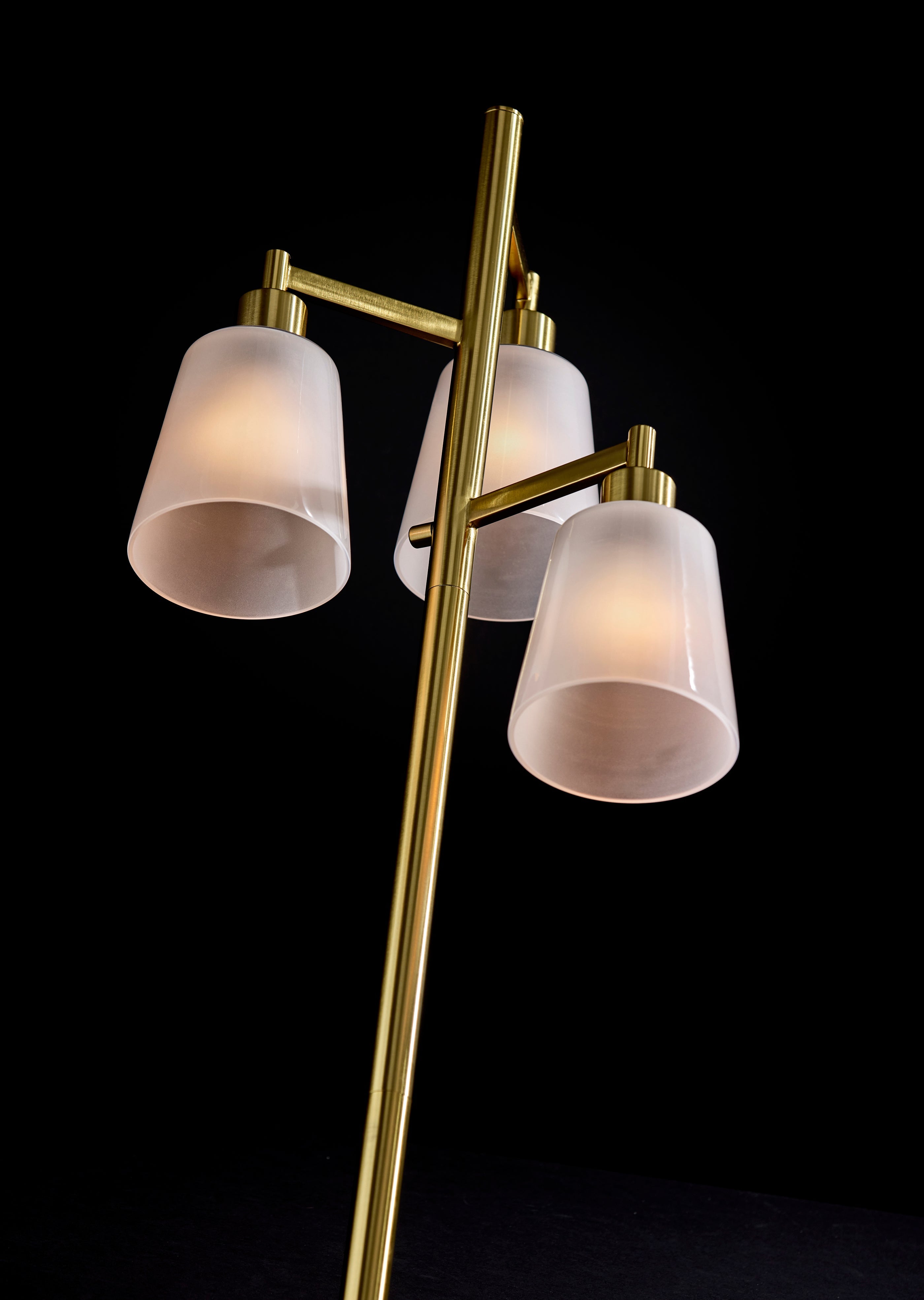 Gio Tree Floor Lamp 65" 3-Way Brass-Lighting-DECOROLALA