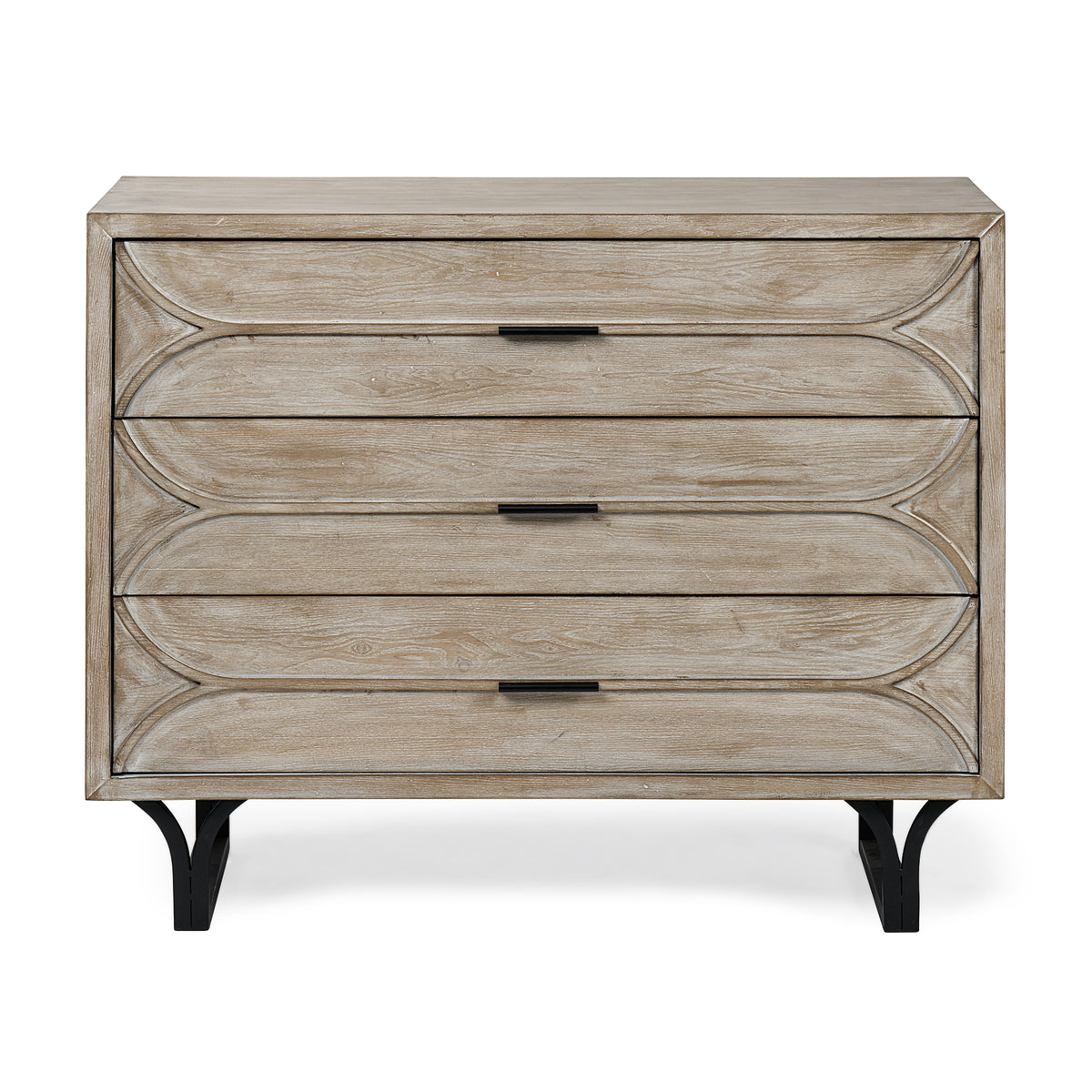 Giselle I 3 Drawer Accent Cabinet - Light Brown-Accent Cabinets & Chests-DECOROLALA