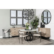 Giselle I 3 Drawer Accent Cabinet - Light Brown-Accent Cabinets & Chests-DECOROLALA
