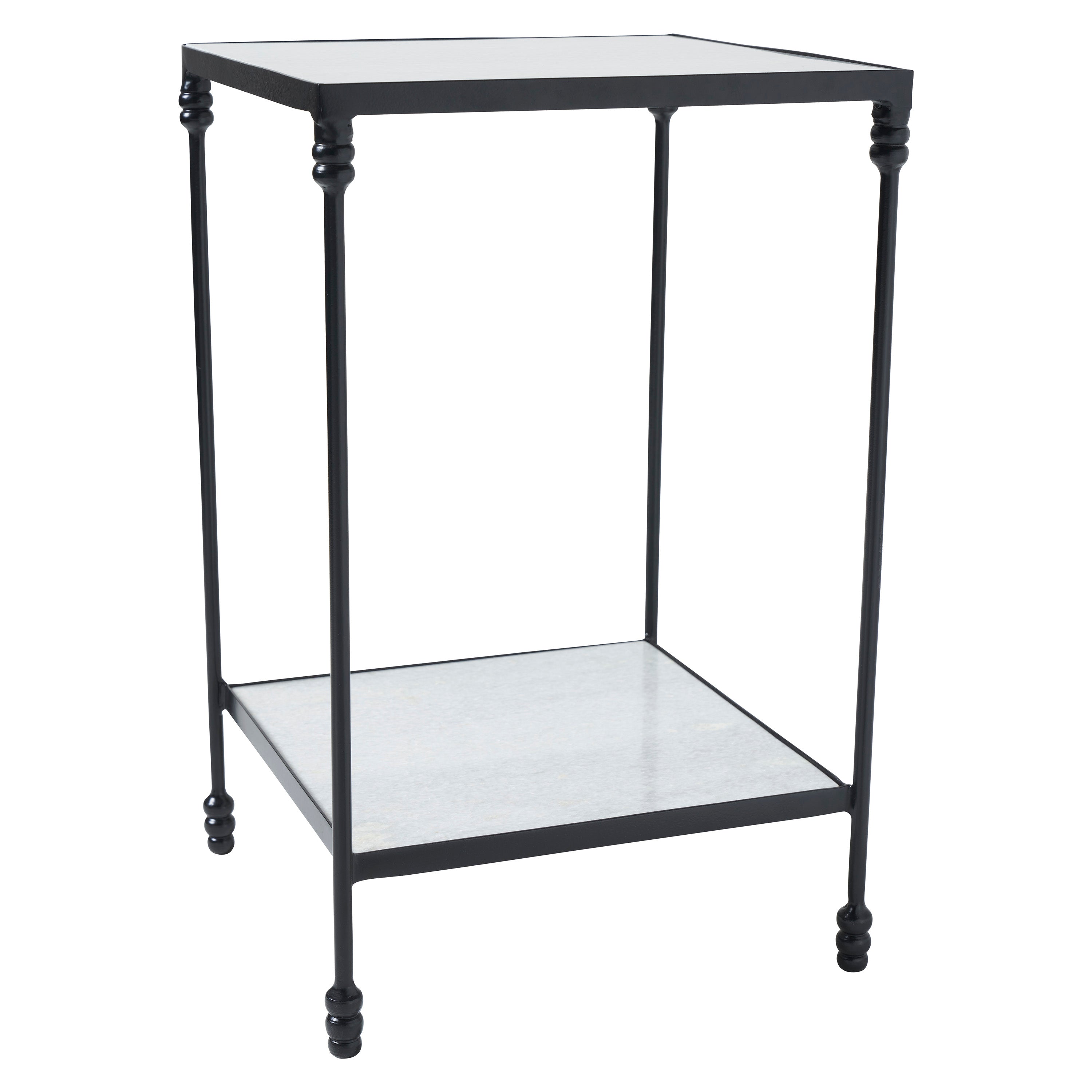 Giulia 24" Height Table, White-Table-DECOROLALA