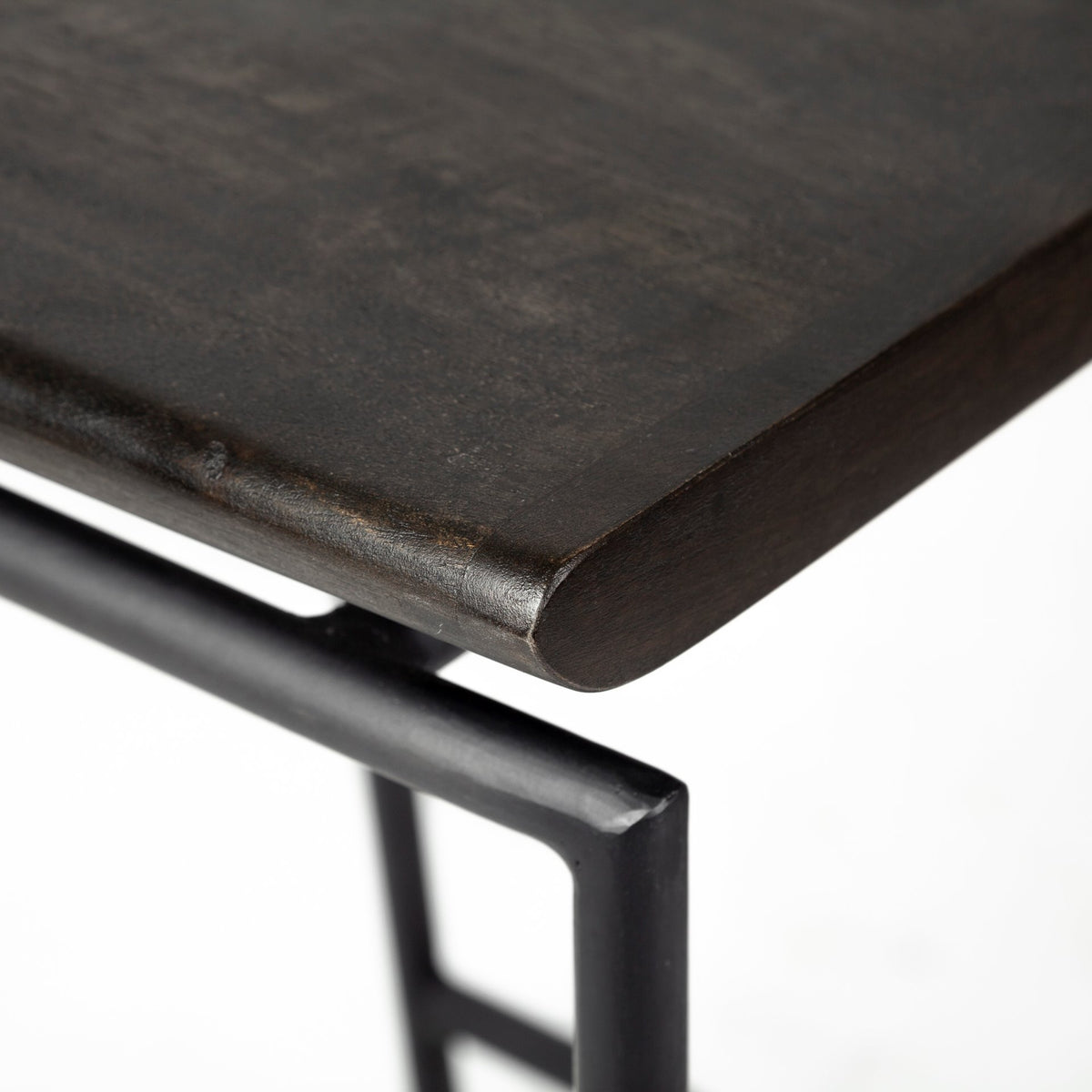 Givens 30.25"H Seat Height Wood Seat Metal Base Stool-Bar Stools-DECOROLALA