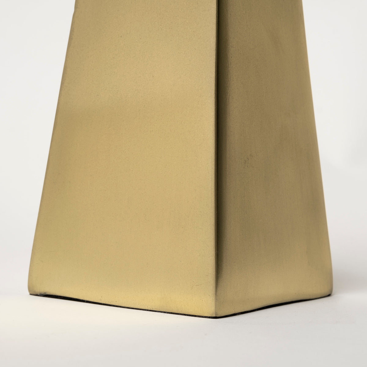Giza (Set of 2) 4L x 4W Gold Elongated Pyramids-Objects-DECOROLALA