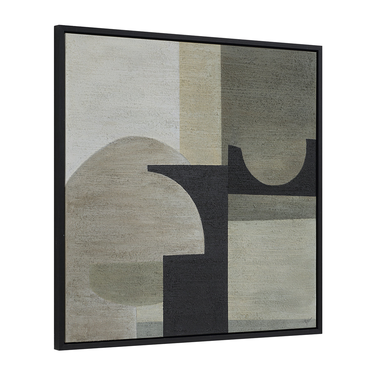 Gladiolus 40" Wide Canvas Art, Green, Black-Canvas Prints-DECOROLALA