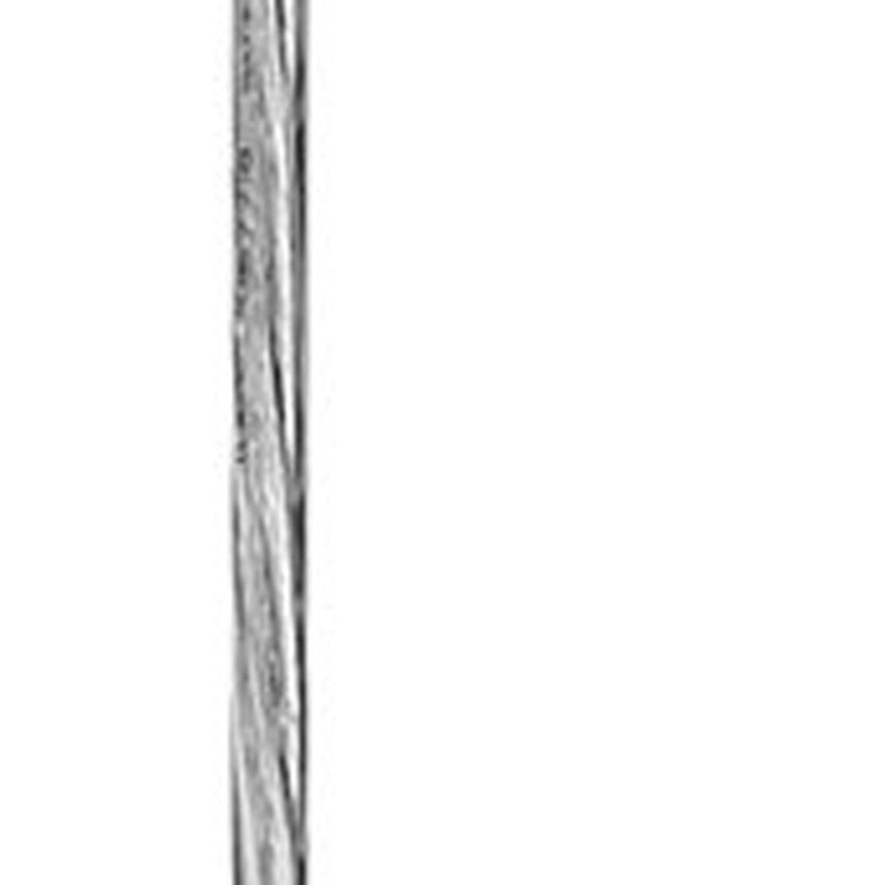 Glass and Silver Mesh Shade Hanging Light-Chandeliers-DECOROLALA