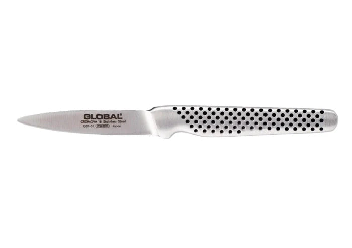Global 2-Piece Kitchen Knife Set - Cromova 18 Steel Chef Knife & Peeler Knife | Premium Quality-Kitchen Knife-DECOROLALA