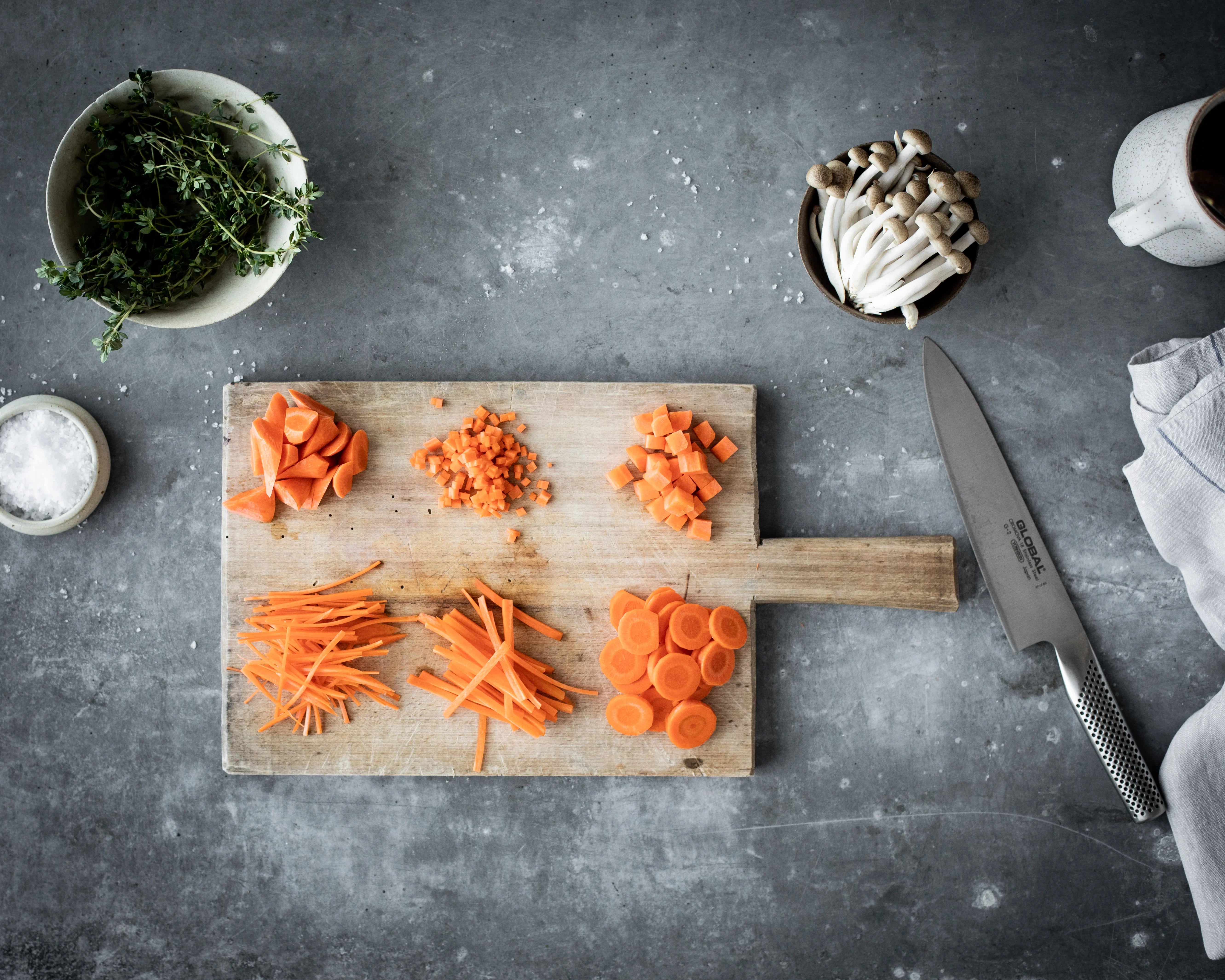 Global 20cm (8") Cook's Knife - CROMOVA 18 Stainless Steel-Chef Knife-DECOROLALA