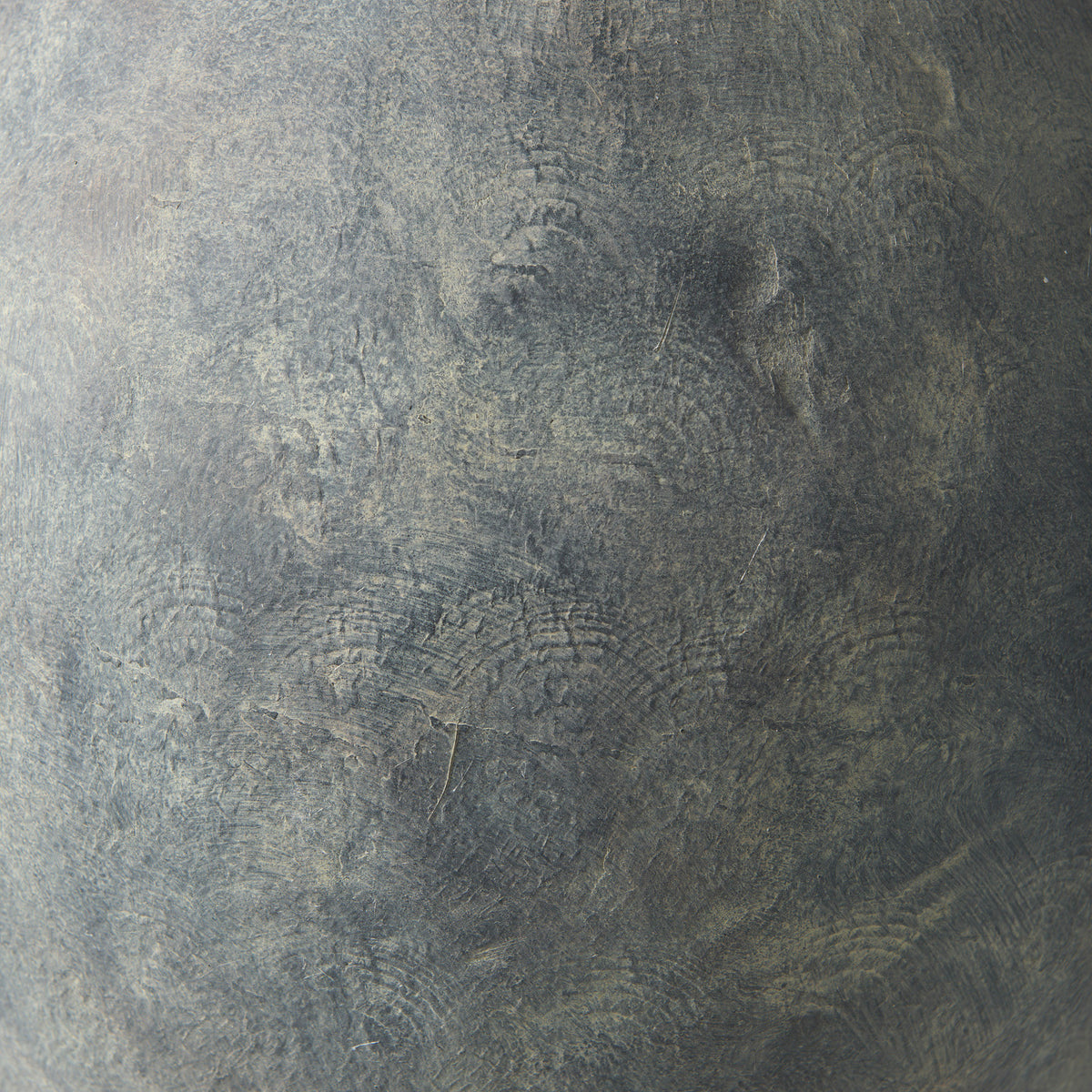 Gobi 16L x 20H Small Gray Ceramic Oval Vase-Vase-DECOROLALA