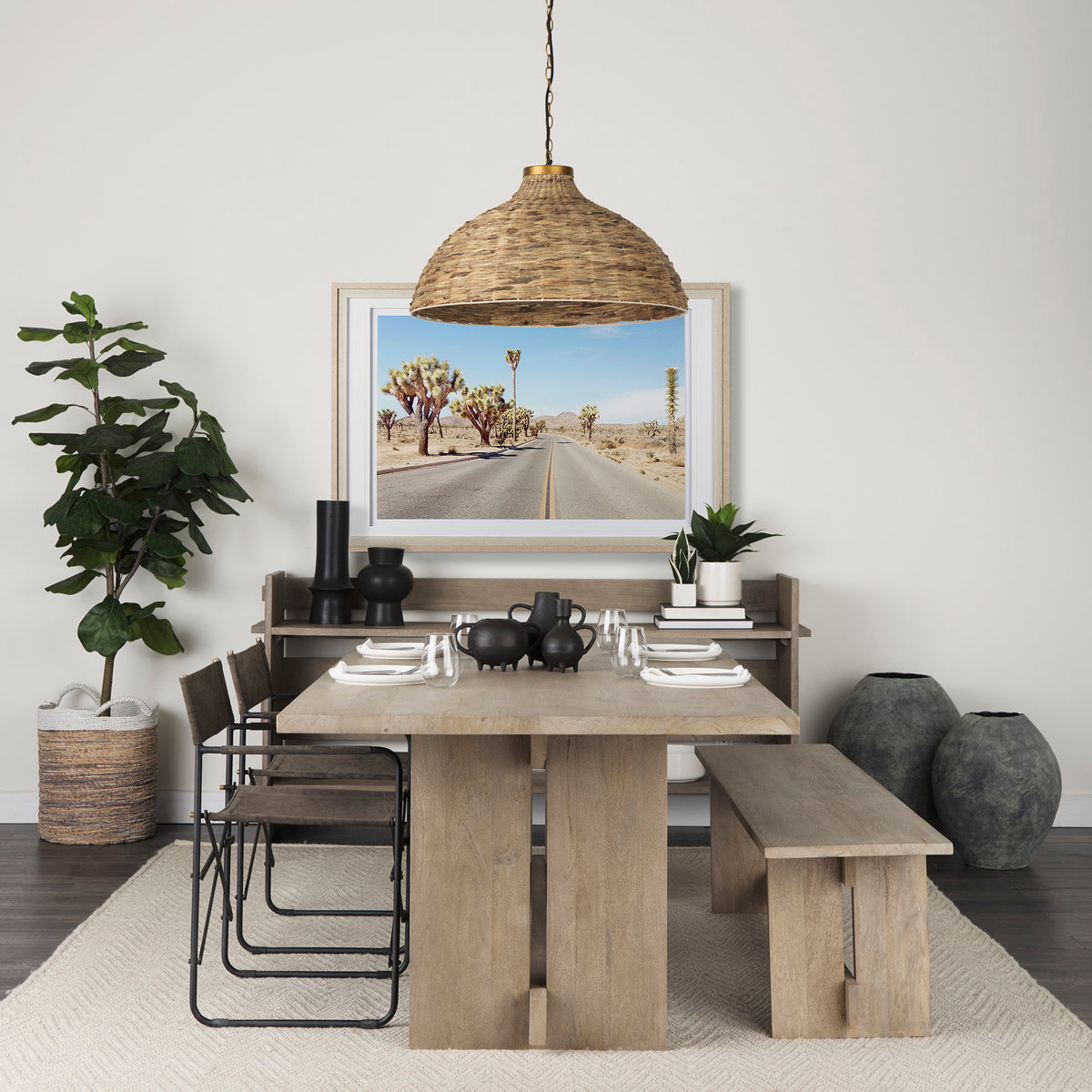 Gobi 16L x 20H Small Gray Ceramic Oval Vase-Vase-DECOROLALA