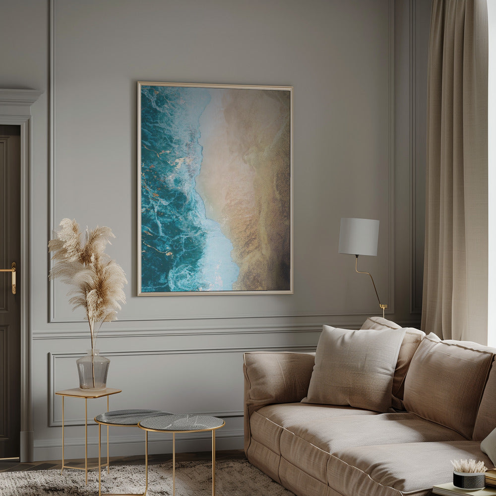 Gold Beach by Sarah Manovski-canvas-DECOROLALA
