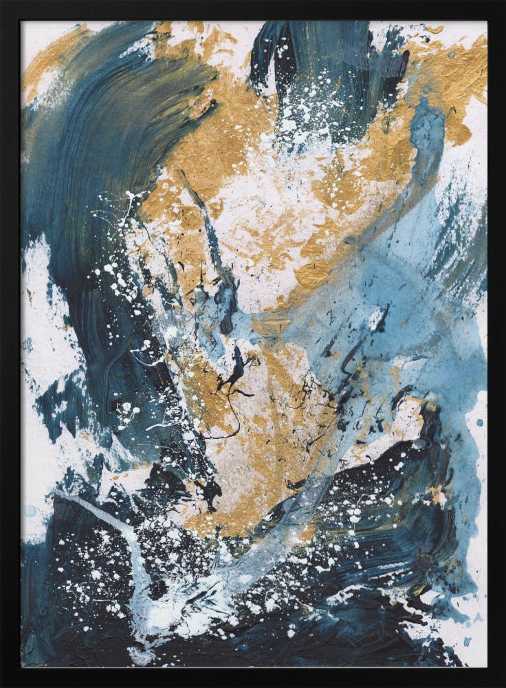 Golden Sea by Dan Hobday Wall Art-canvas-DECOROLALA
