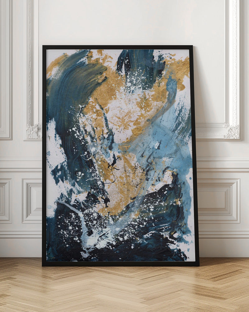 Golden Sea by Dan Hobday Wall Art-canvas-DECOROLALA