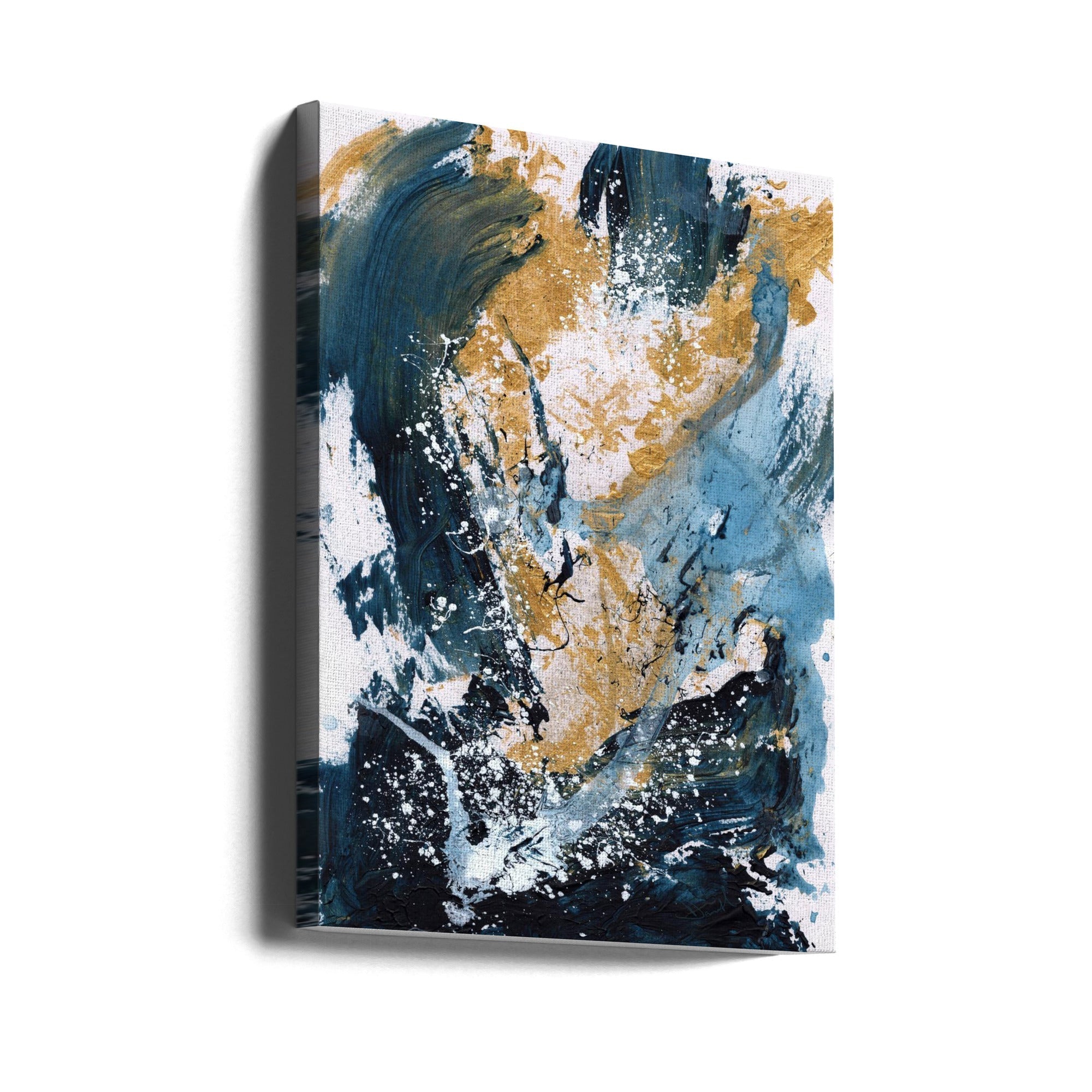 Golden Sea by Dan Hobday Wall Art-canvas-DECOROLALA