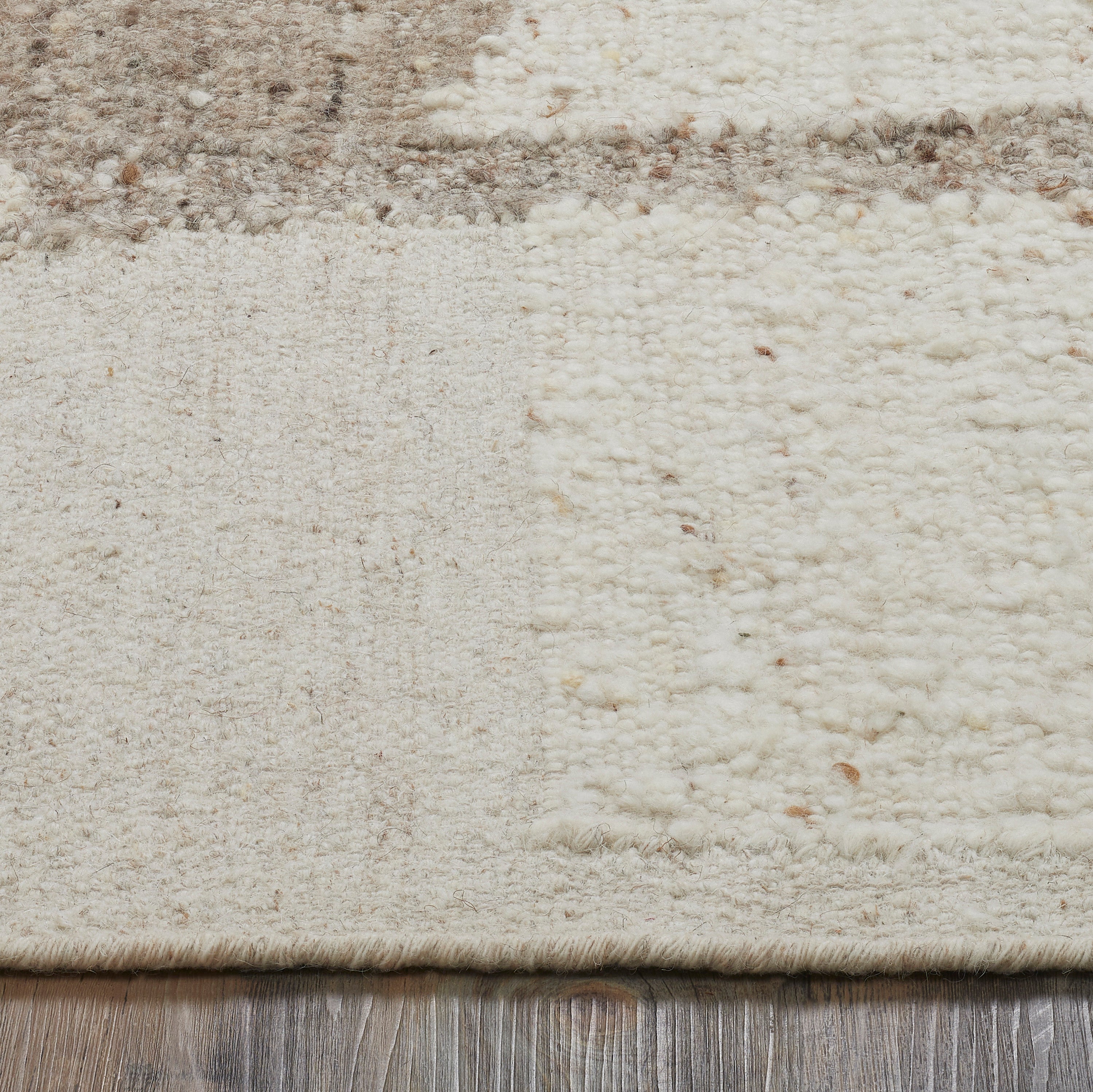 Grace Handwoven Area Rug Ivory Stone-Carpets-DECOROLALA